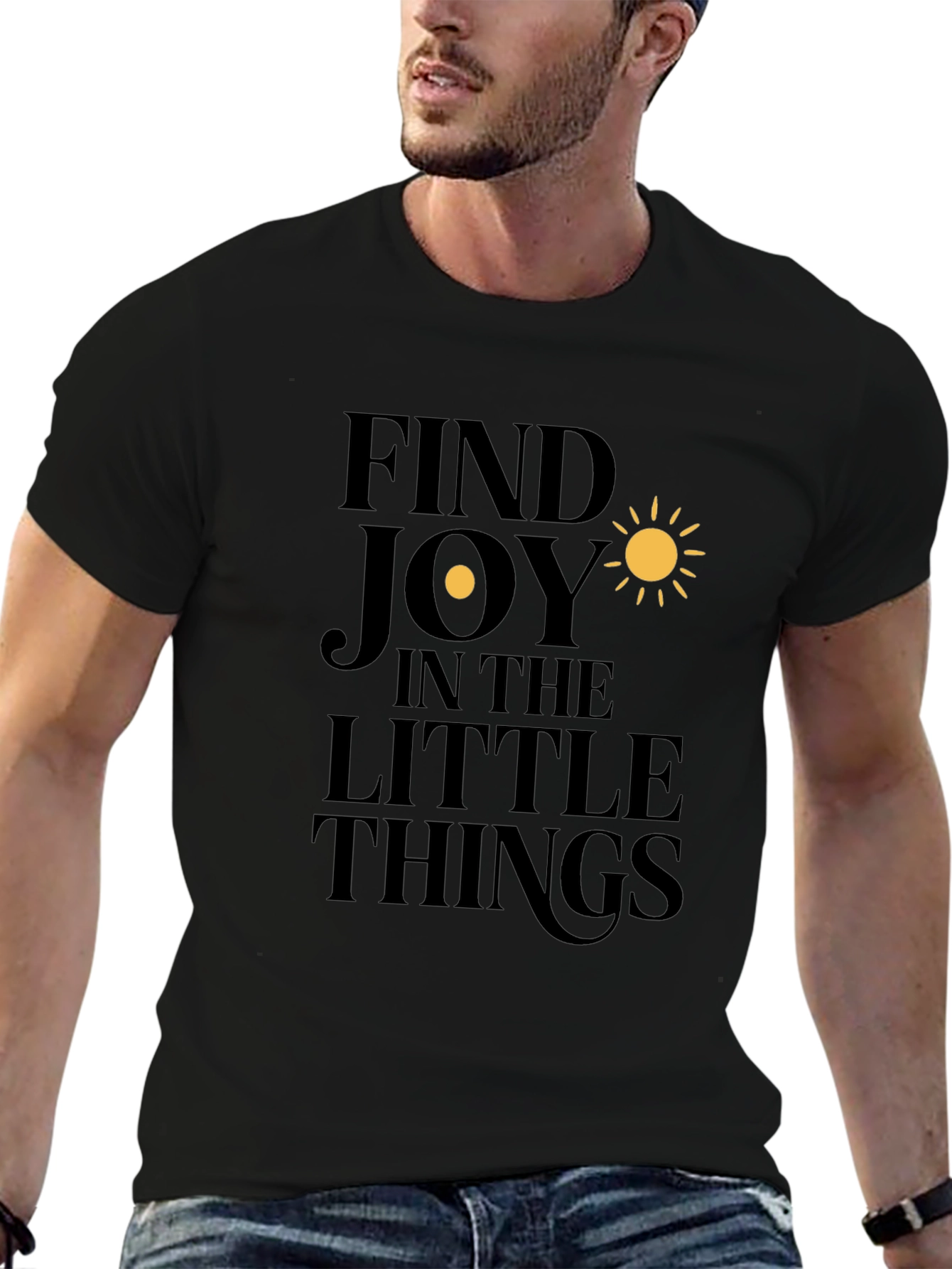 Find Joy T-Shirt - Positive Vibes Graphic Tee