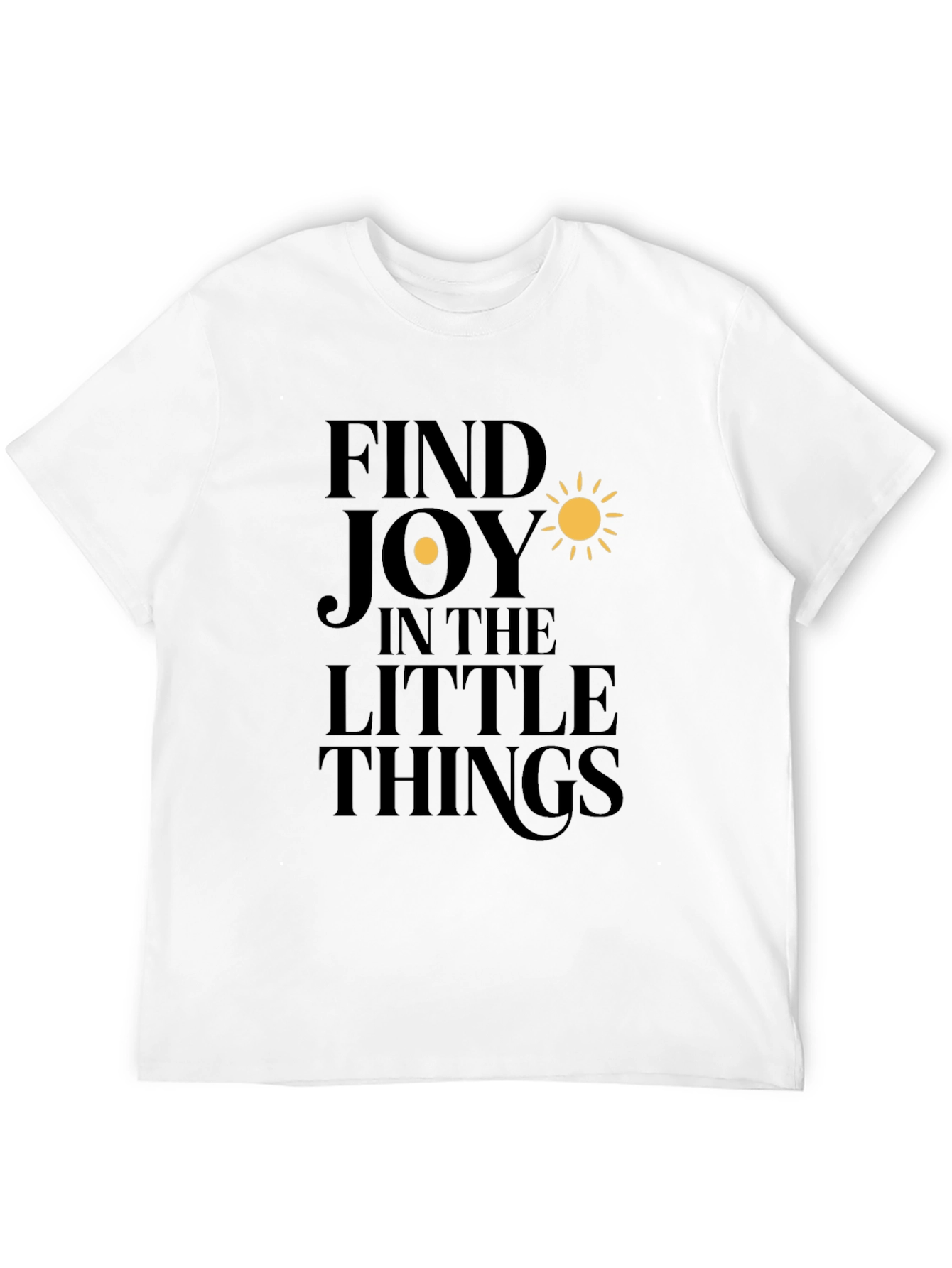 Find Joy T-Shirt - Positive Vibes Graphic Tee