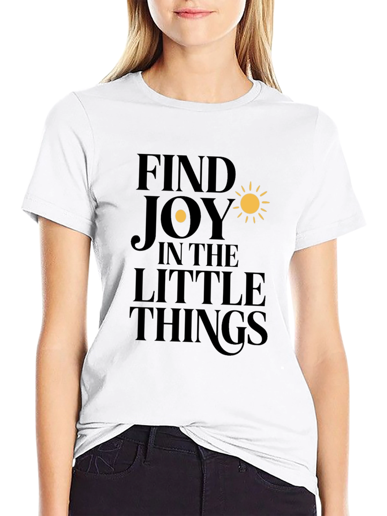 Find Joy T-Shirt - Positive Vibes Graphic Tee