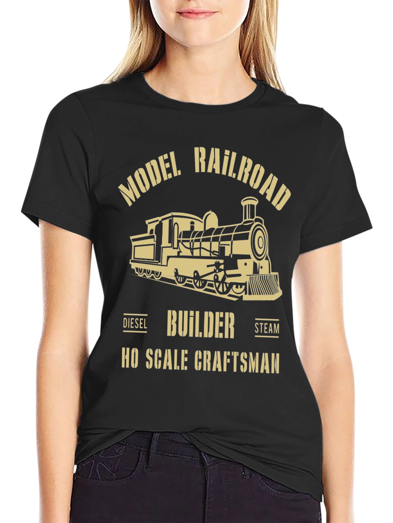 Model Railroad Builder T-Shirt