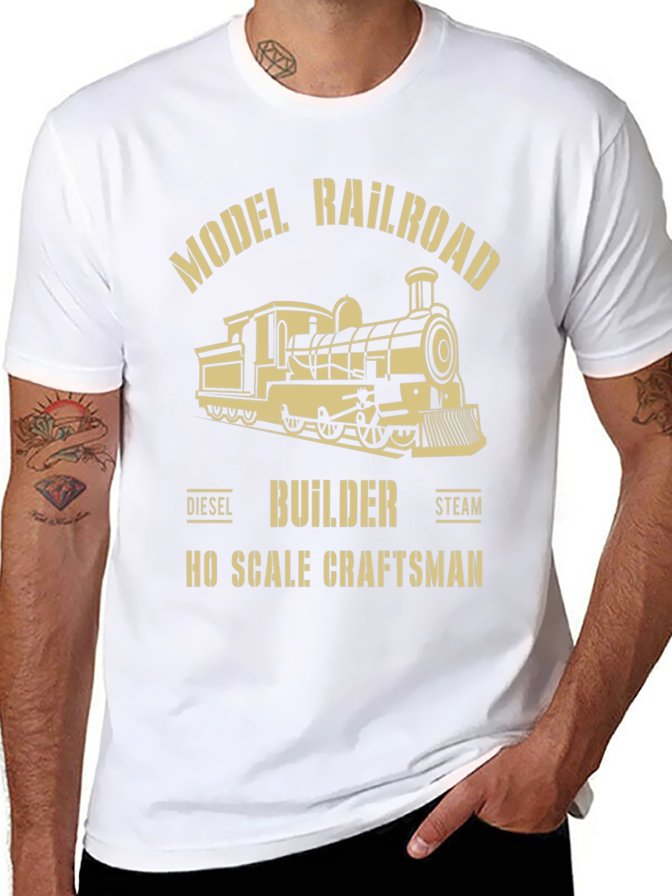 Model Railroad Builder T-Shirt