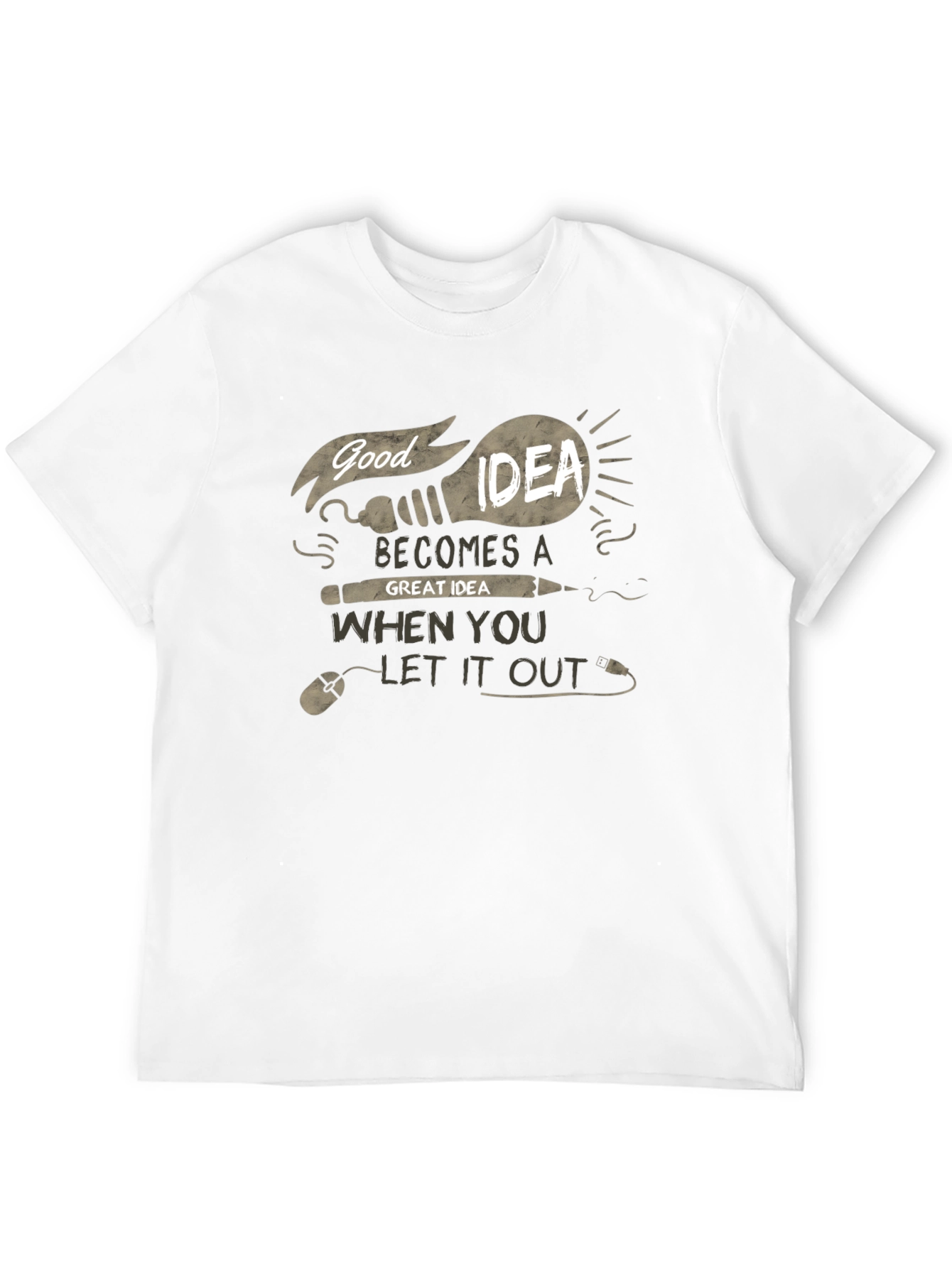 Good Idea T-Shirt - Creative Graphic Tee