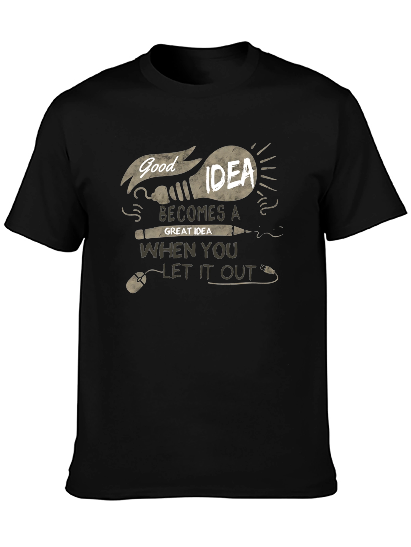 Good Idea T-Shirt - Creative Graphic Tee