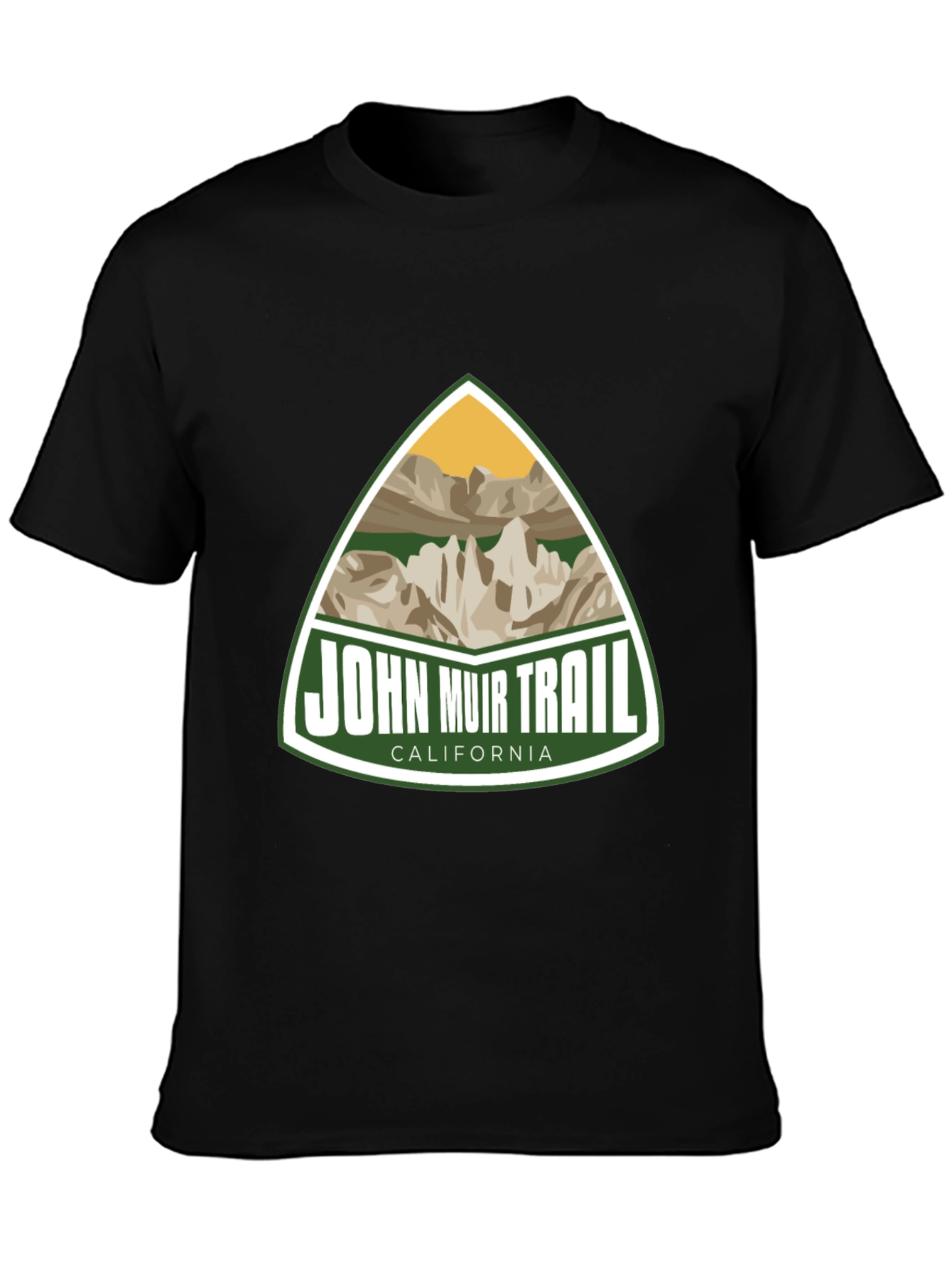 John Muir Trail Graphic Tee - Black