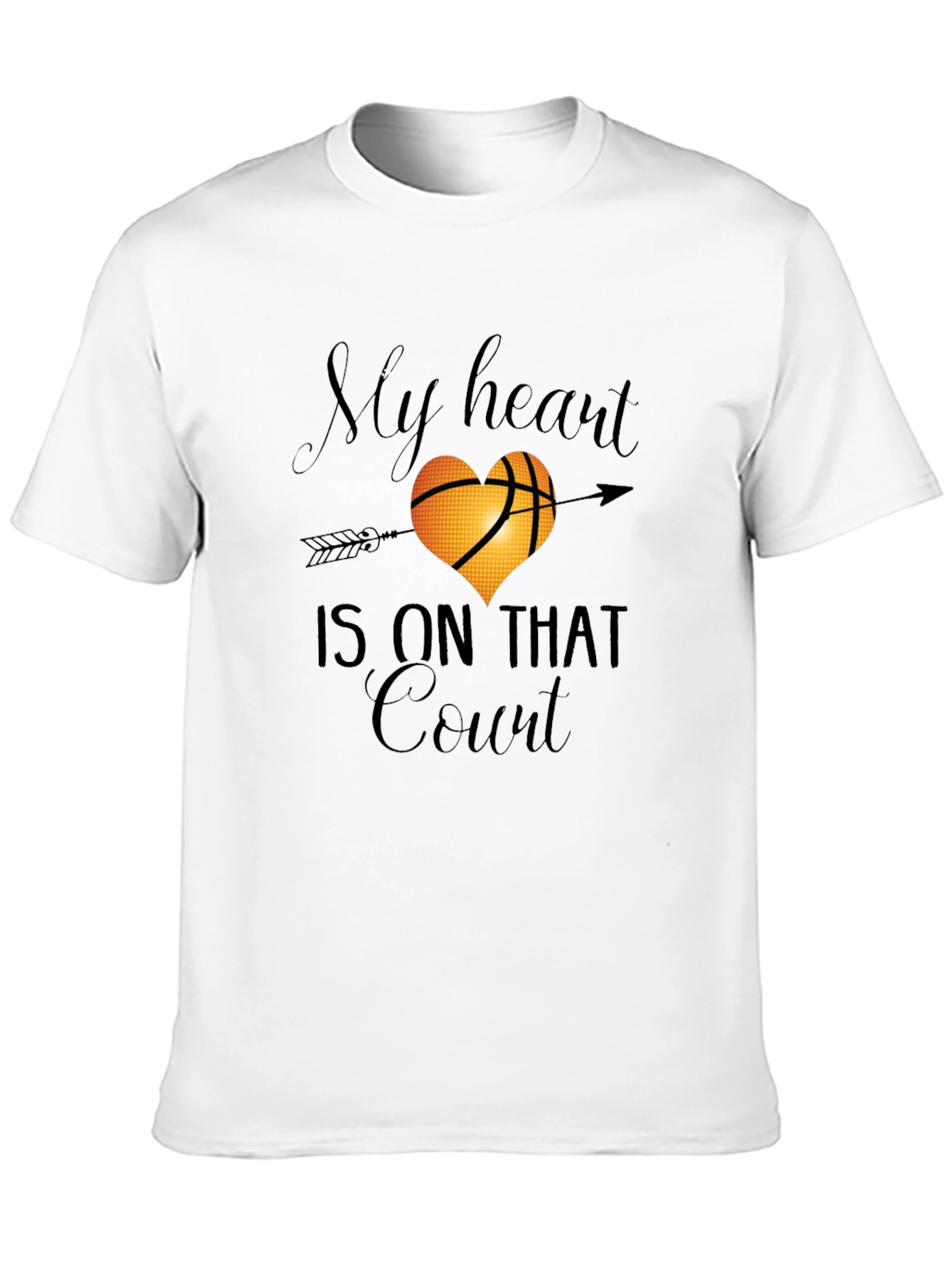 Basketball Heart T-Shirt