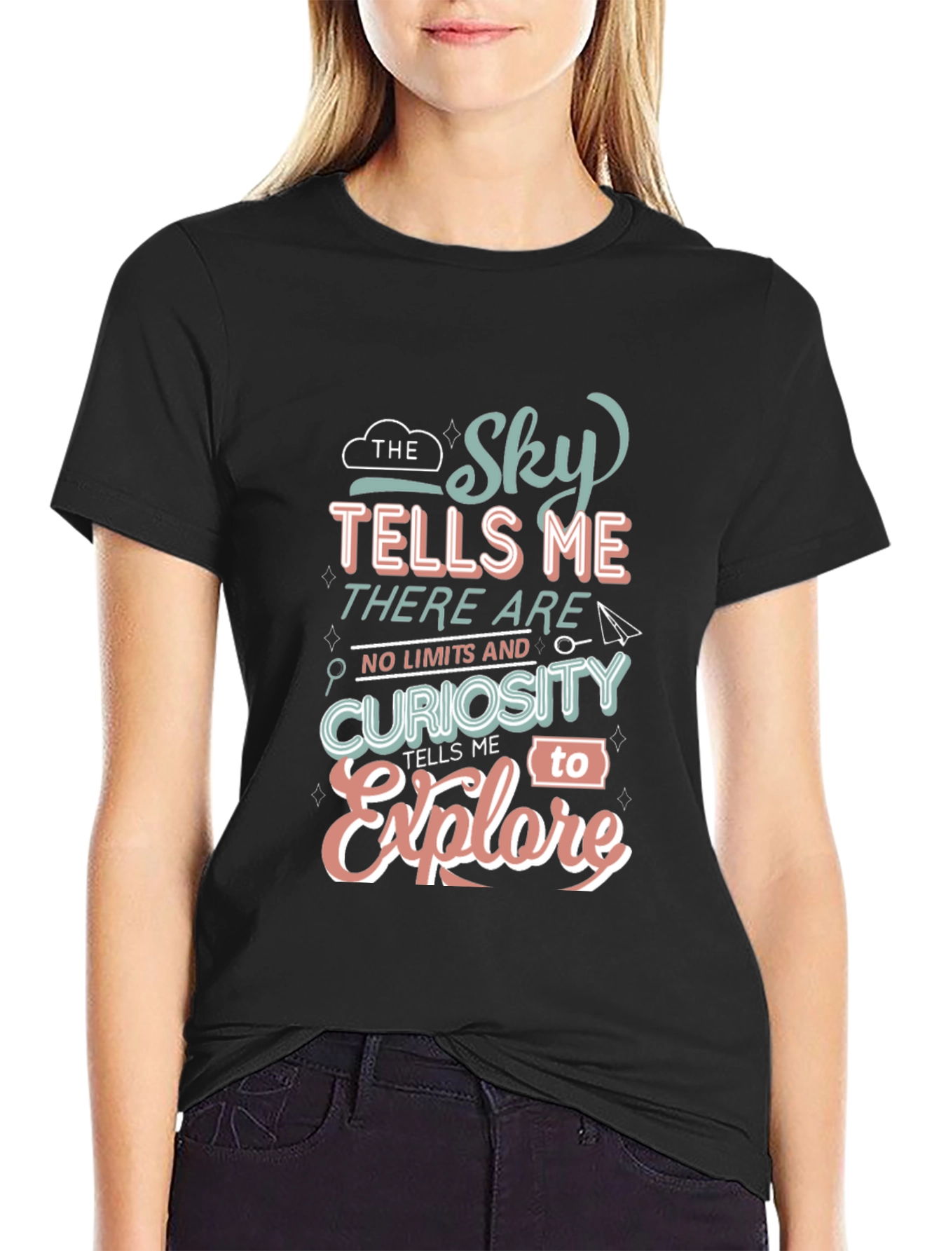 The Sky Tells Me Graphic T-Shirt