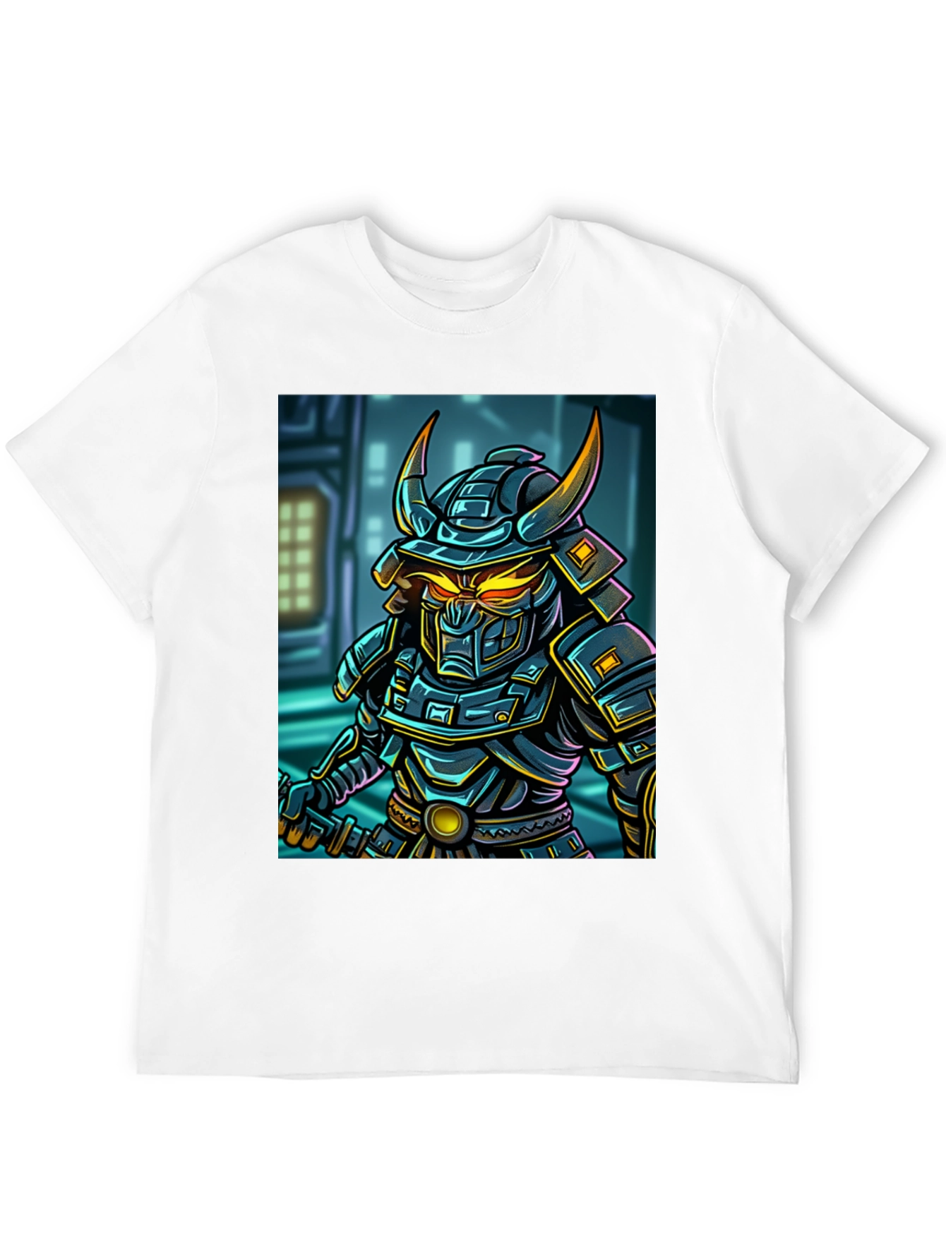 Samurai Warrior Graphic T-Shirt