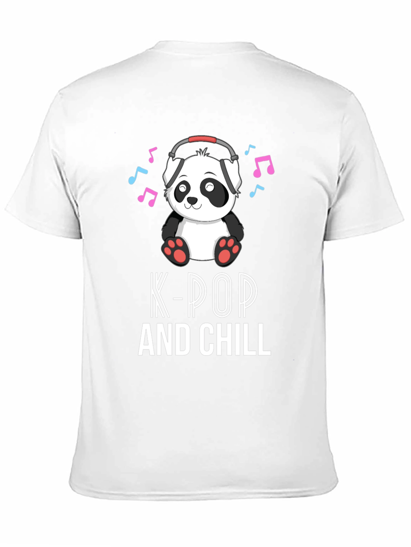 K-Pop and Chill Panda T-Shirt