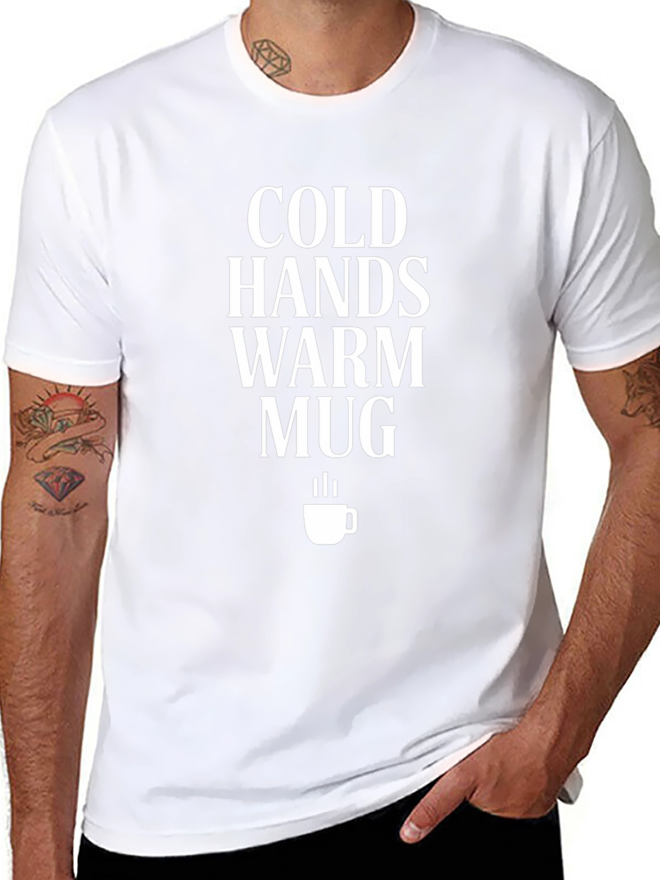 Cold Hands Warm Mug Graphic T-Shirt