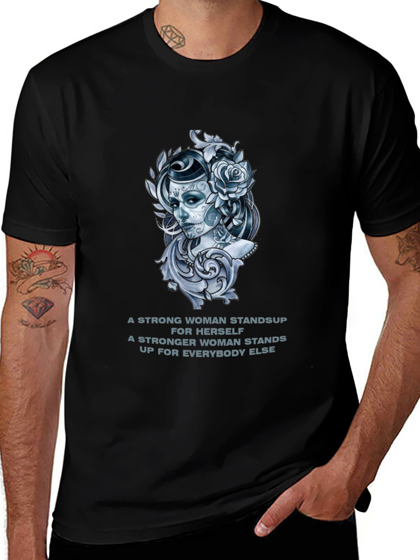 Strong Woman Graphic T-Shirt