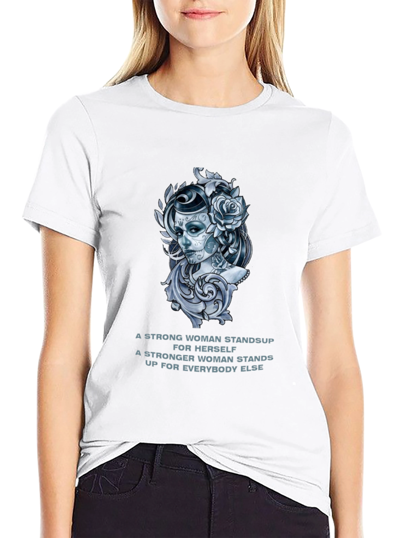 Strong Woman Graphic T-Shirt