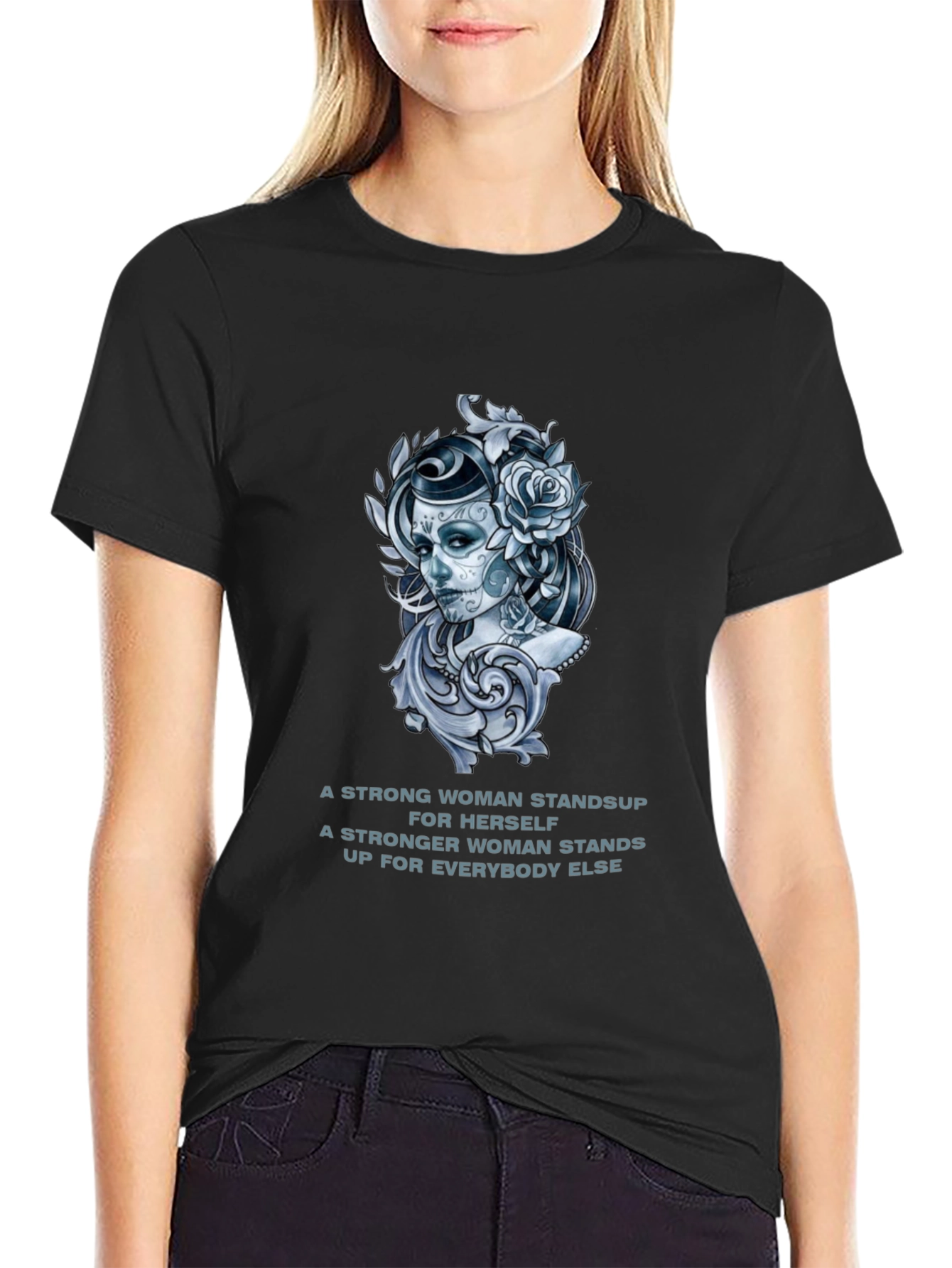 Strong Woman Graphic T-Shirt