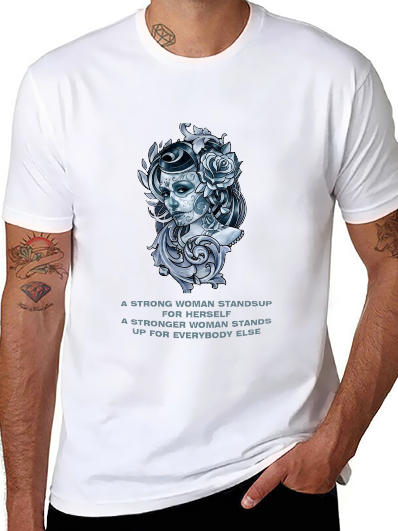 Strong Woman Graphic T-Shirt