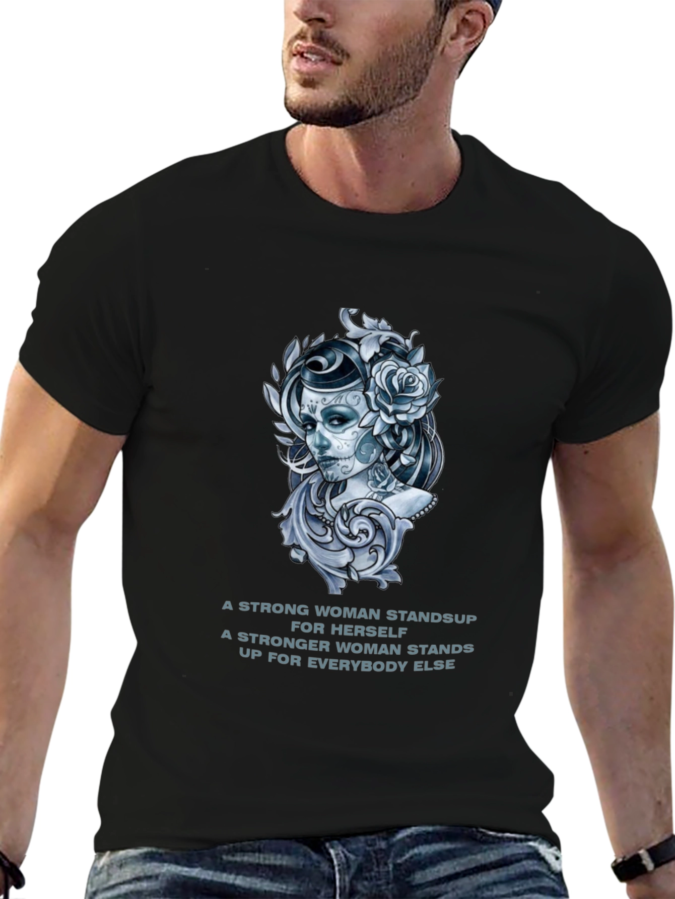 Strong Woman Graphic T-Shirt