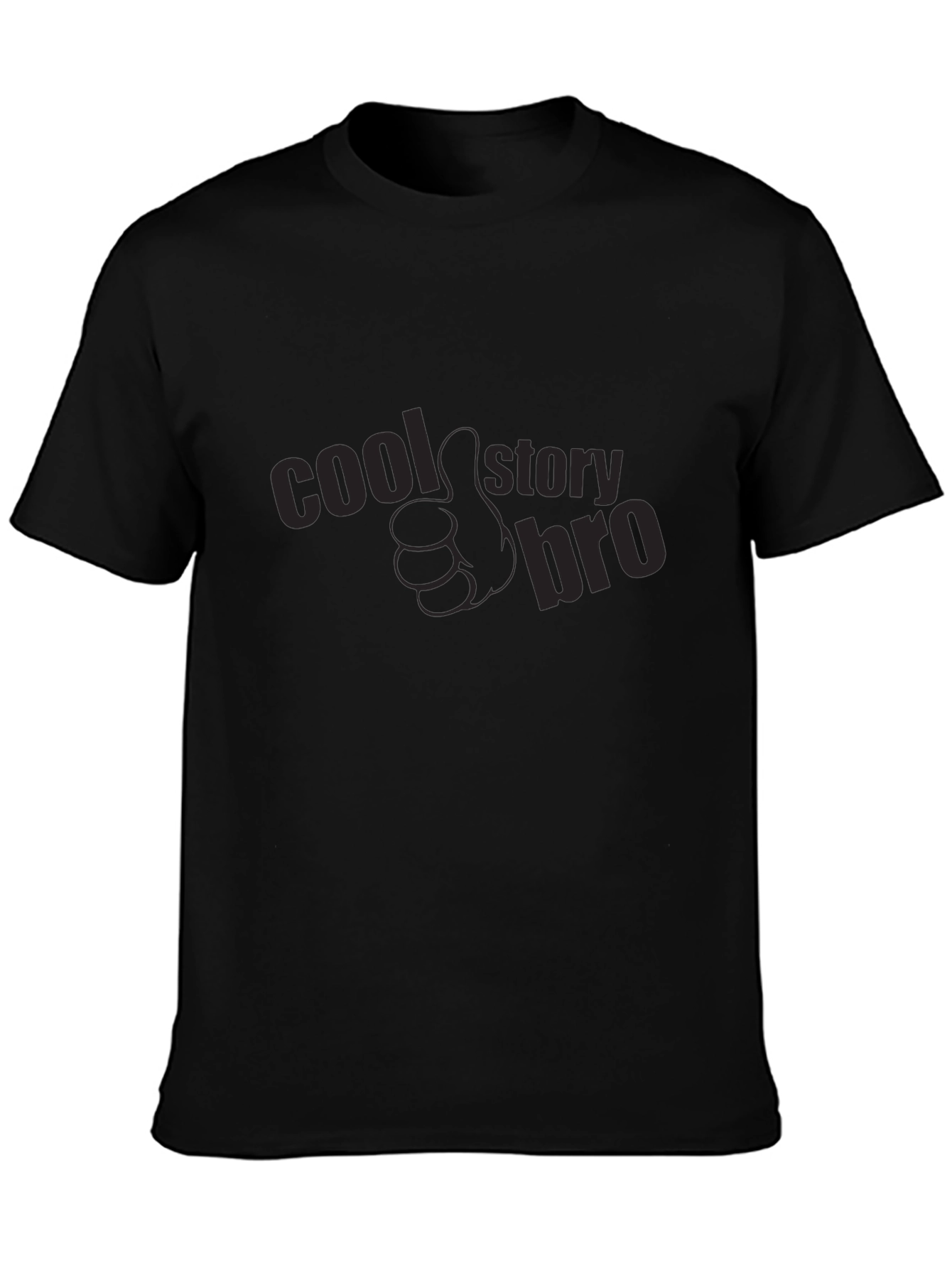 Cool Story Bro Black T-Shirt