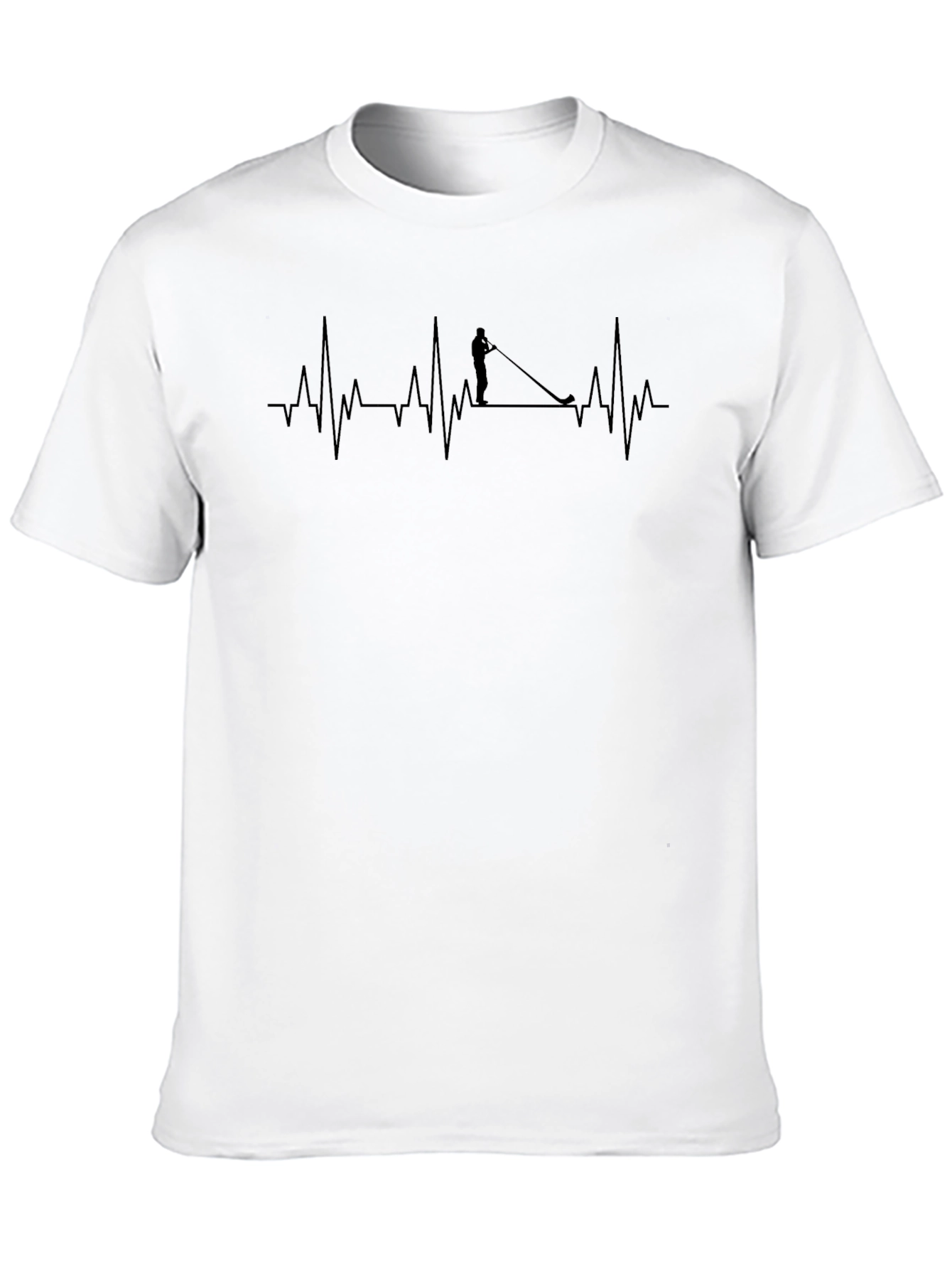 Heartbeat Alphorn T-Shirt - Unique Musician Tee