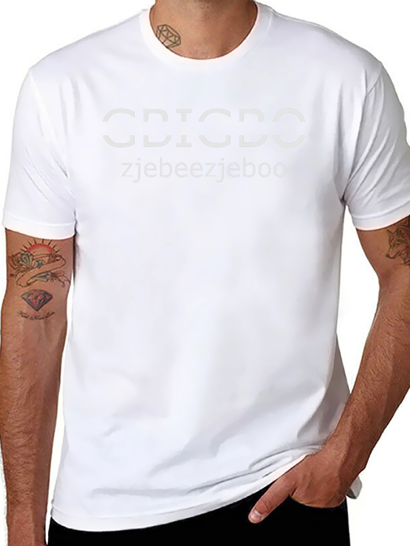 CDICDC Zjebeezjeboo Black Graphic Tee