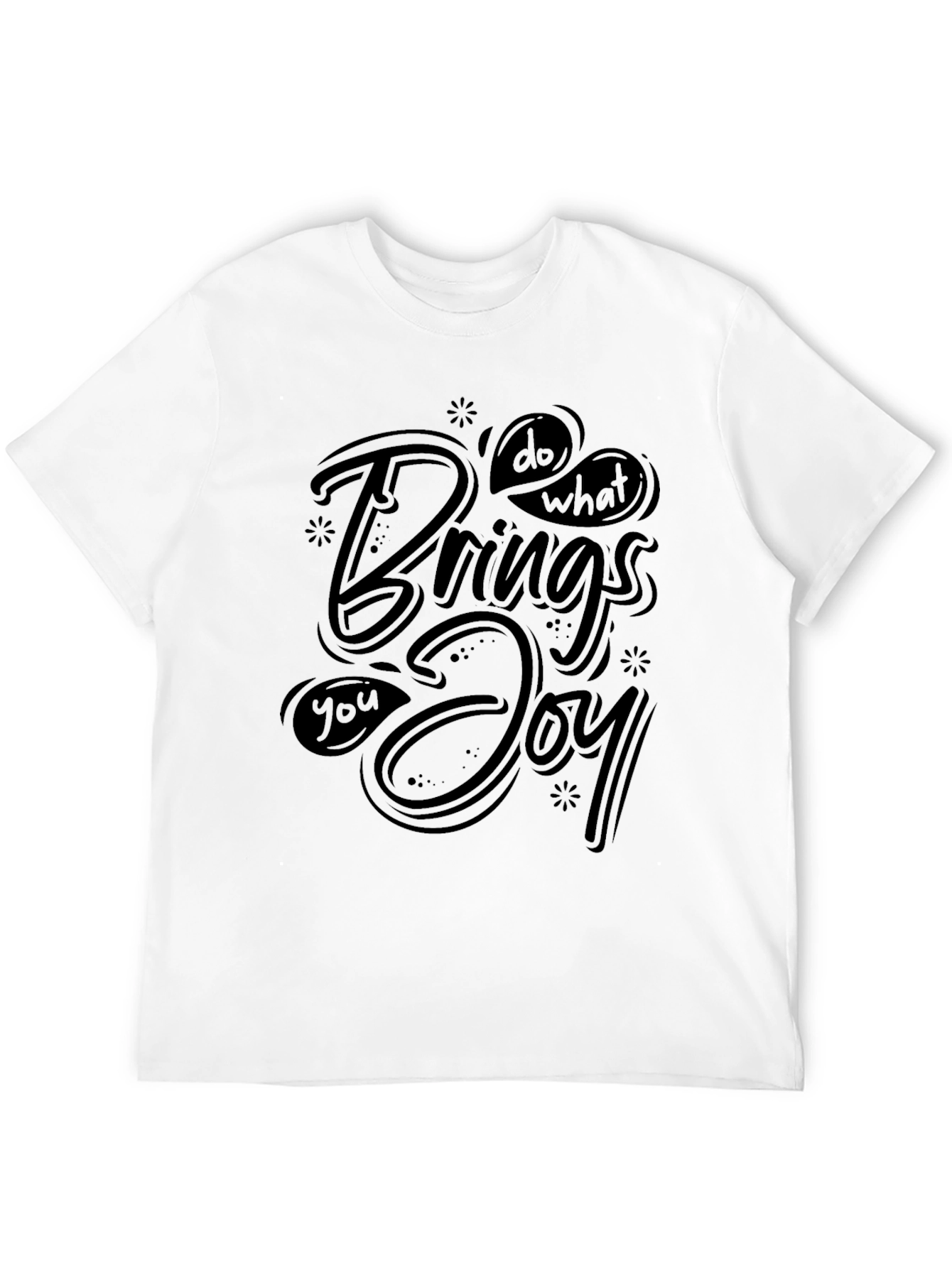 Joyful Expression Black Tee
