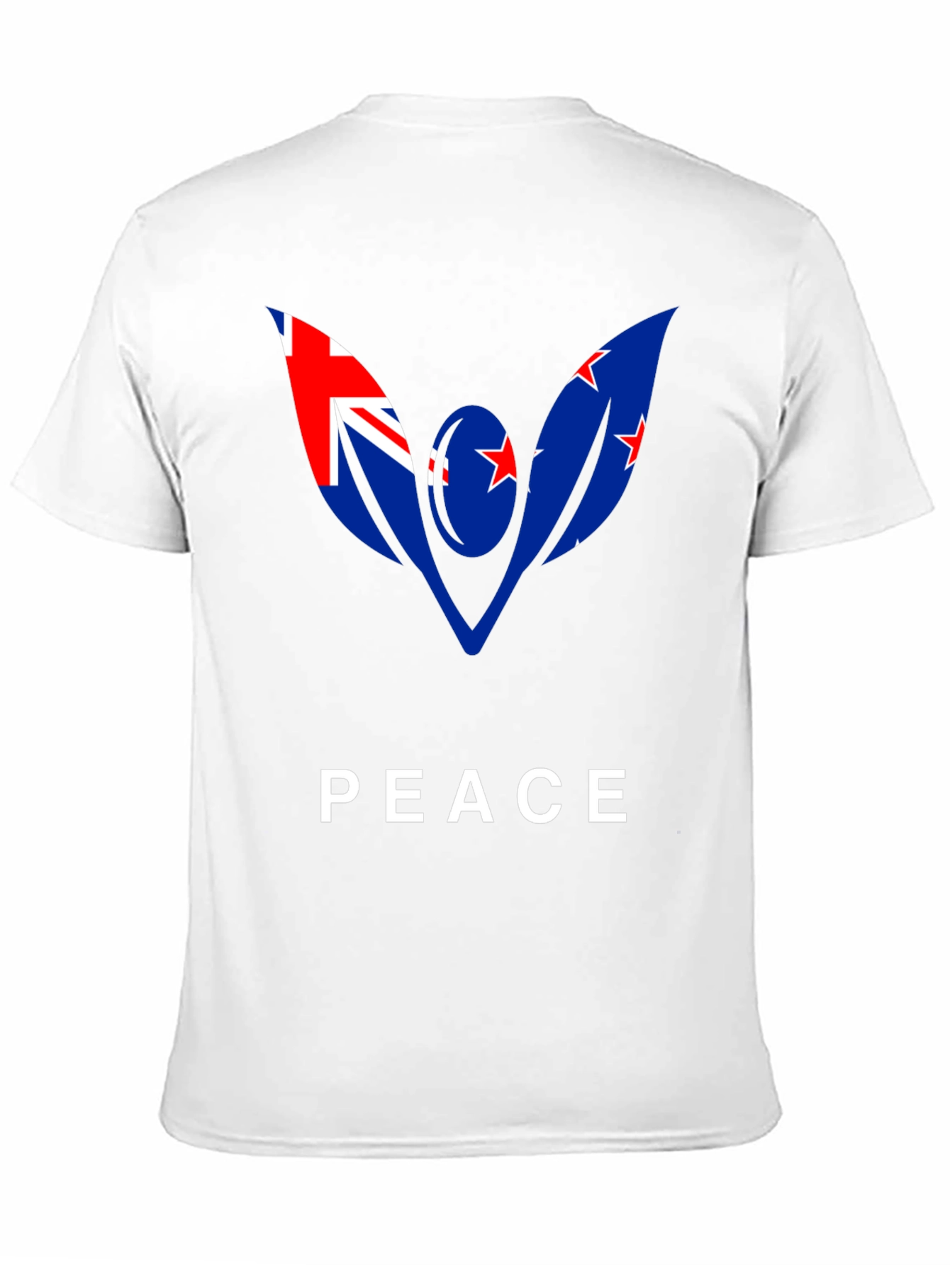 New Zealand Peace Flag Graphic Tee