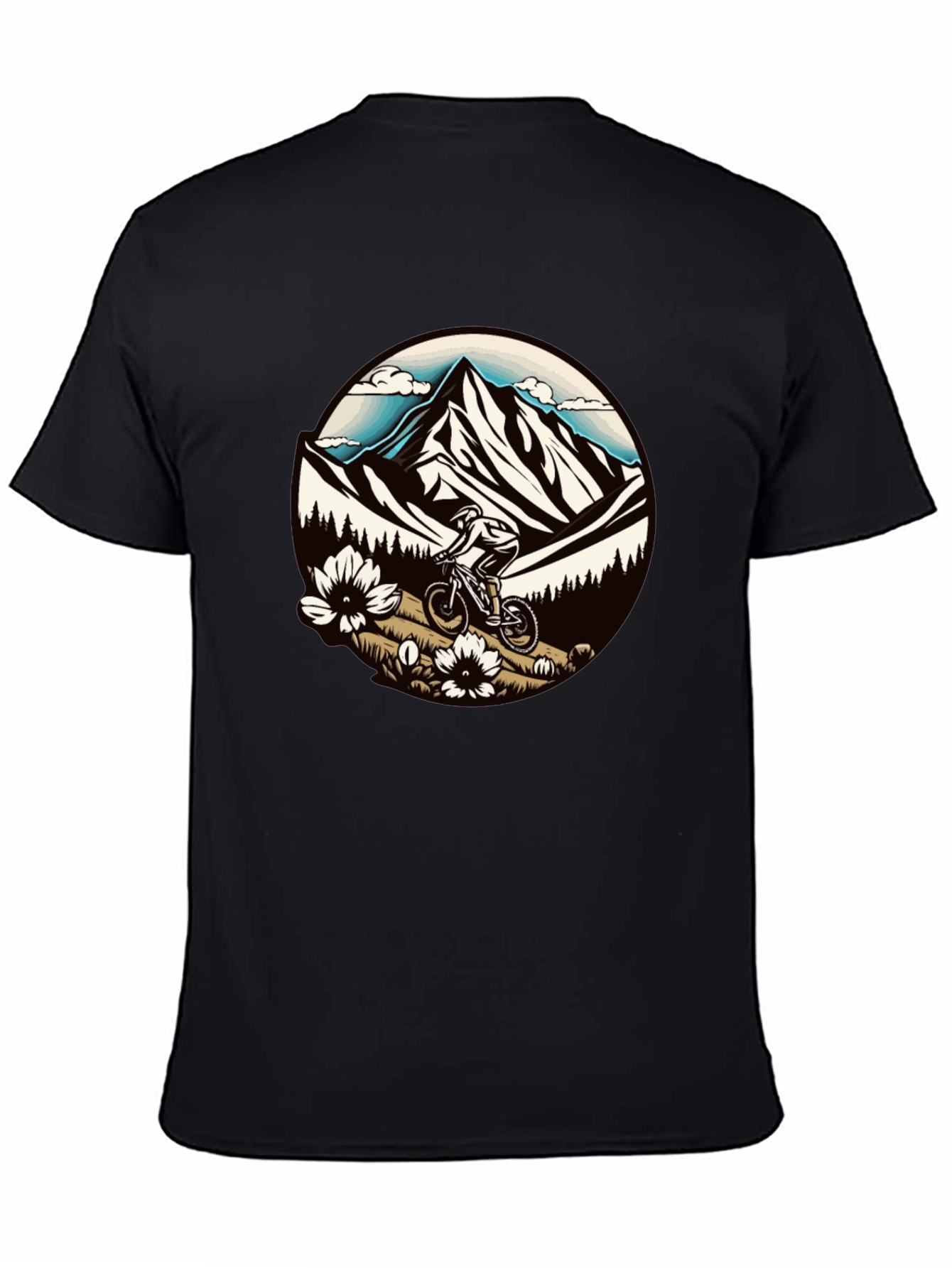 Mountain Biker Graphic Tee