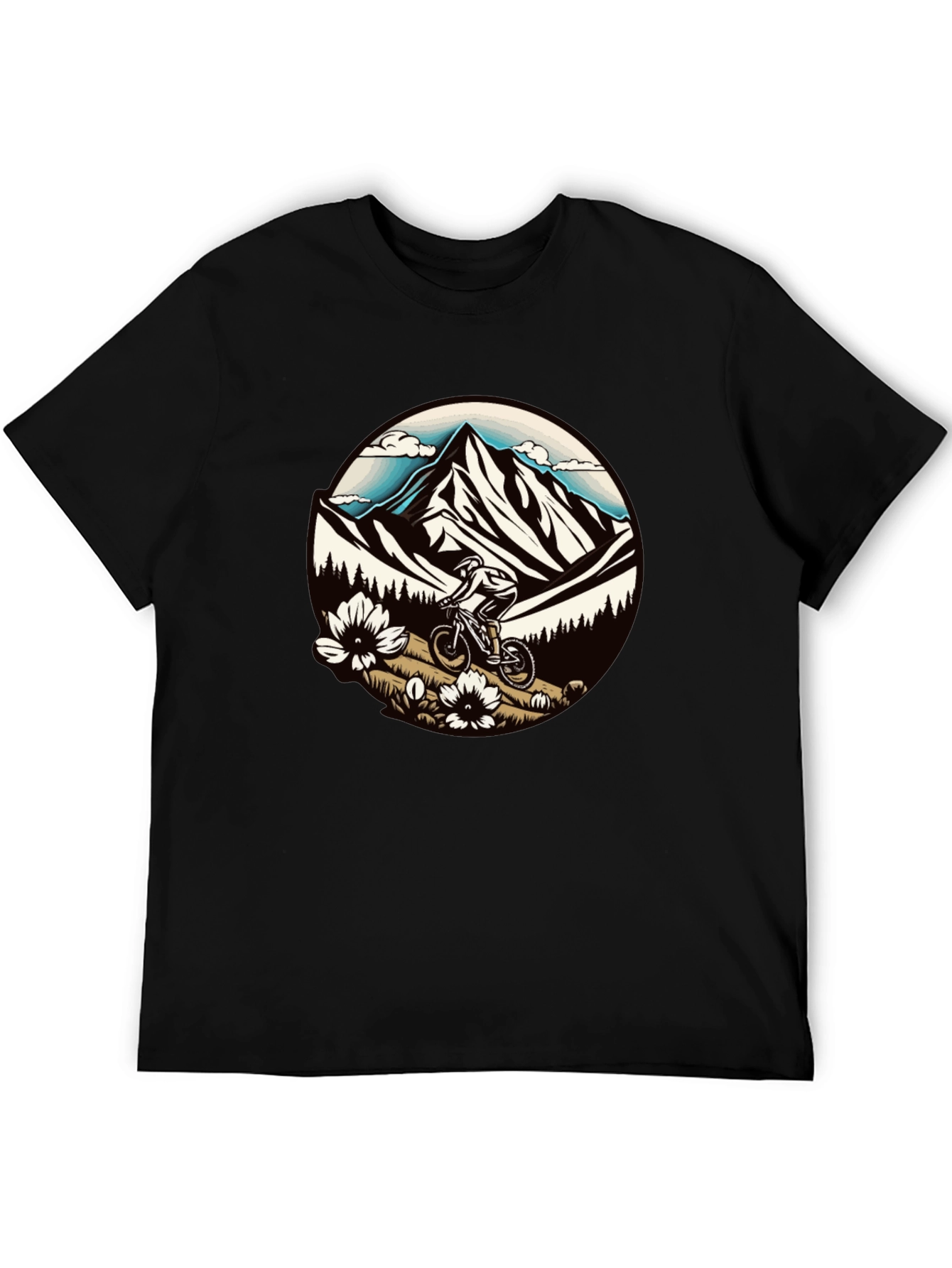 Mountain Biker Graphic Tee
