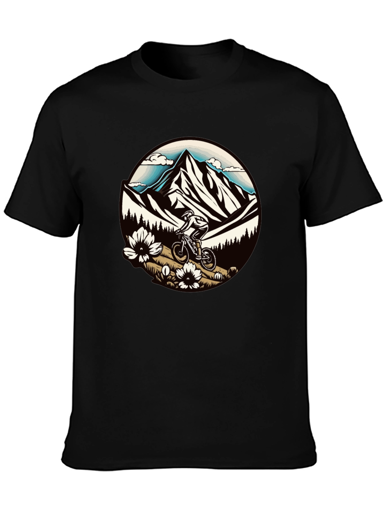 Mountain Biker Graphic Tee