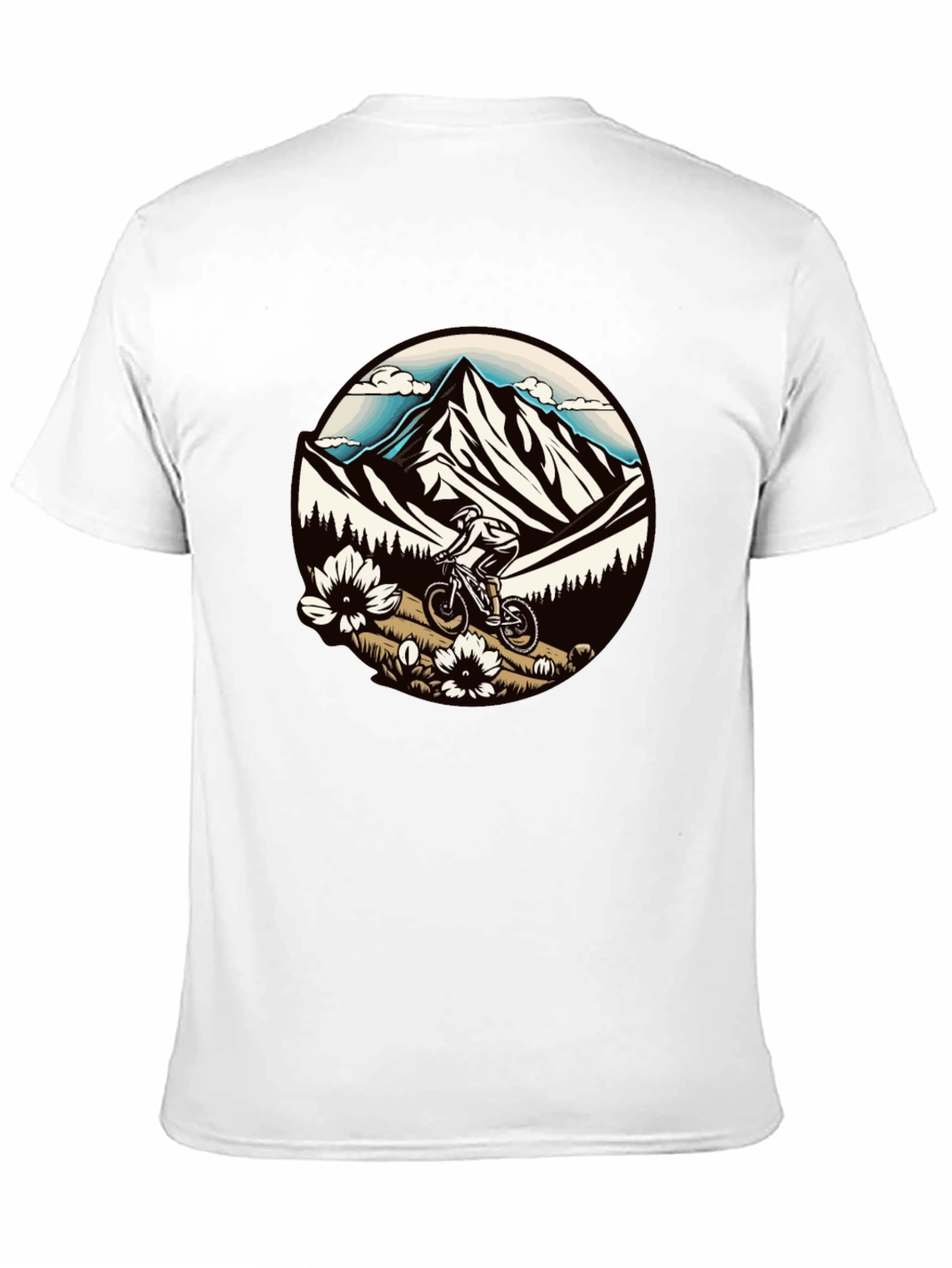 Mountain Biker Graphic Tee