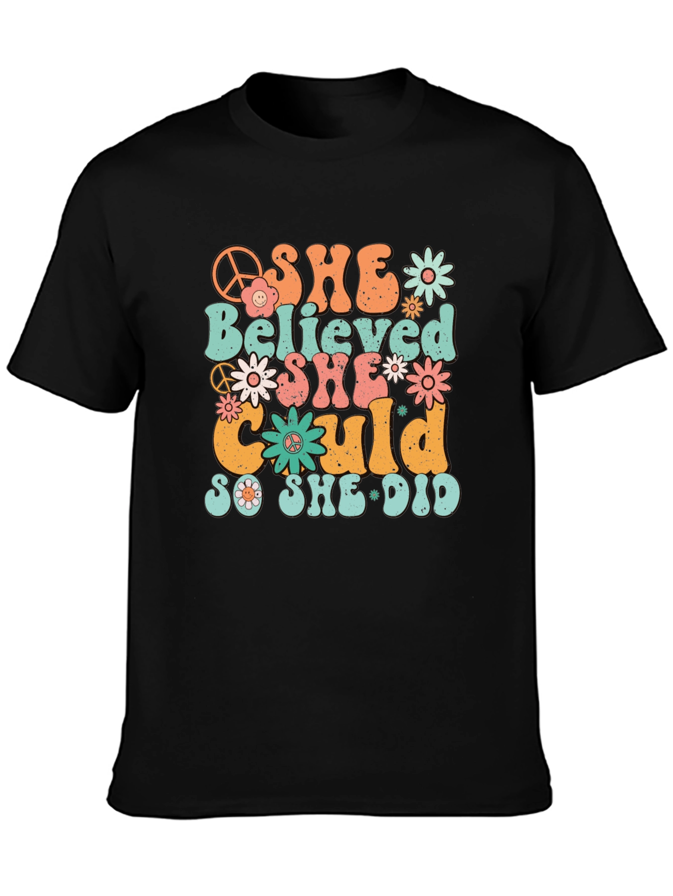 She Believed She Could So She Did Graphic Tee