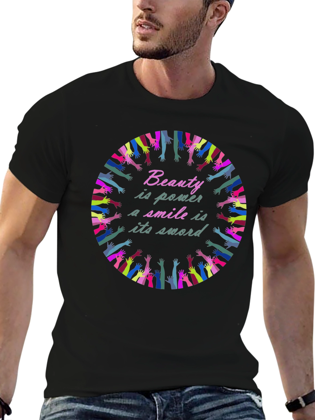 Beauty is Power T-Shirt - Inspirational Design