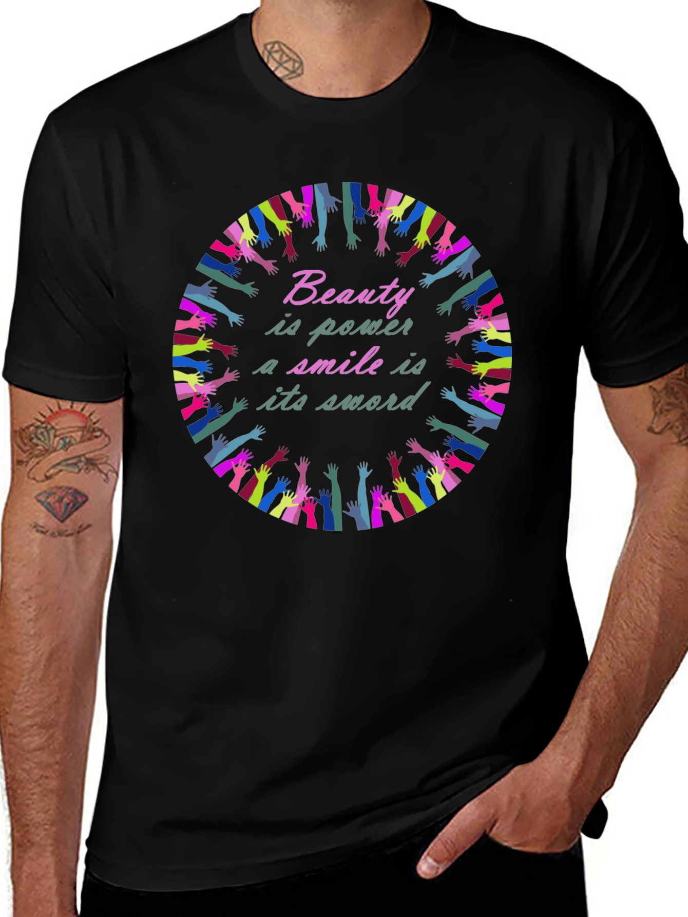 Beauty is Power T-Shirt - Inspirational Design