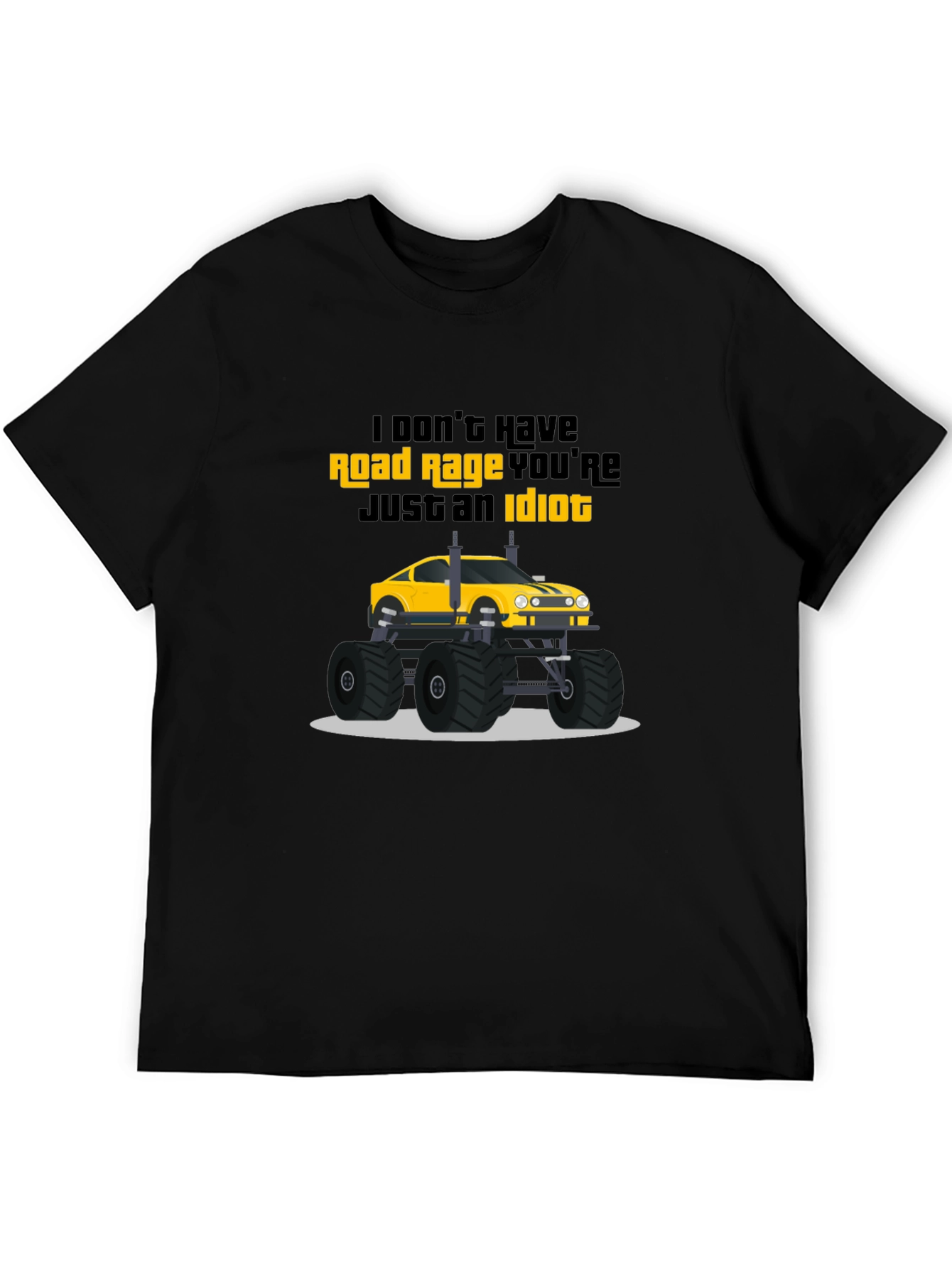 Road Rage Monster Truck T-Shirt