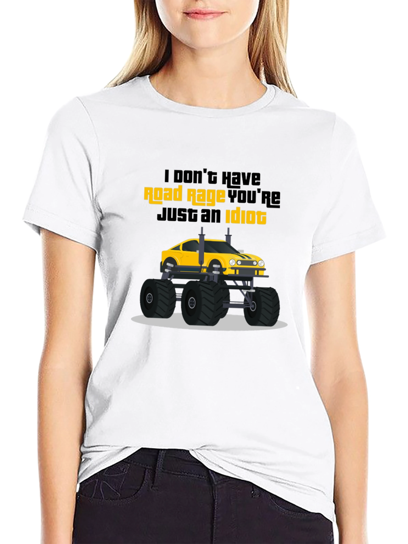 Road Rage Monster Truck T-Shirt