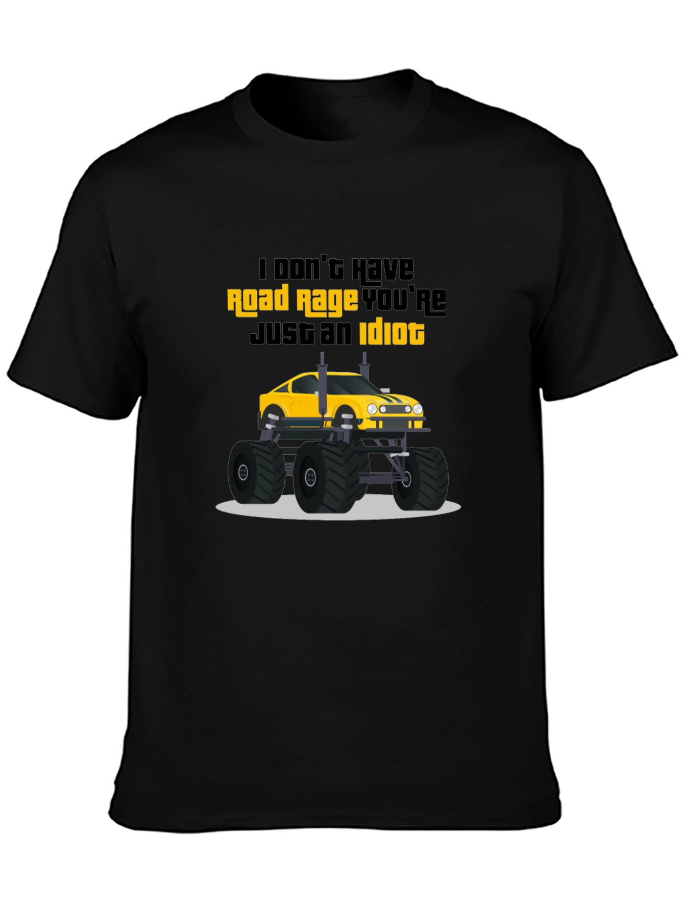 Road Rage Monster Truck T-Shirt