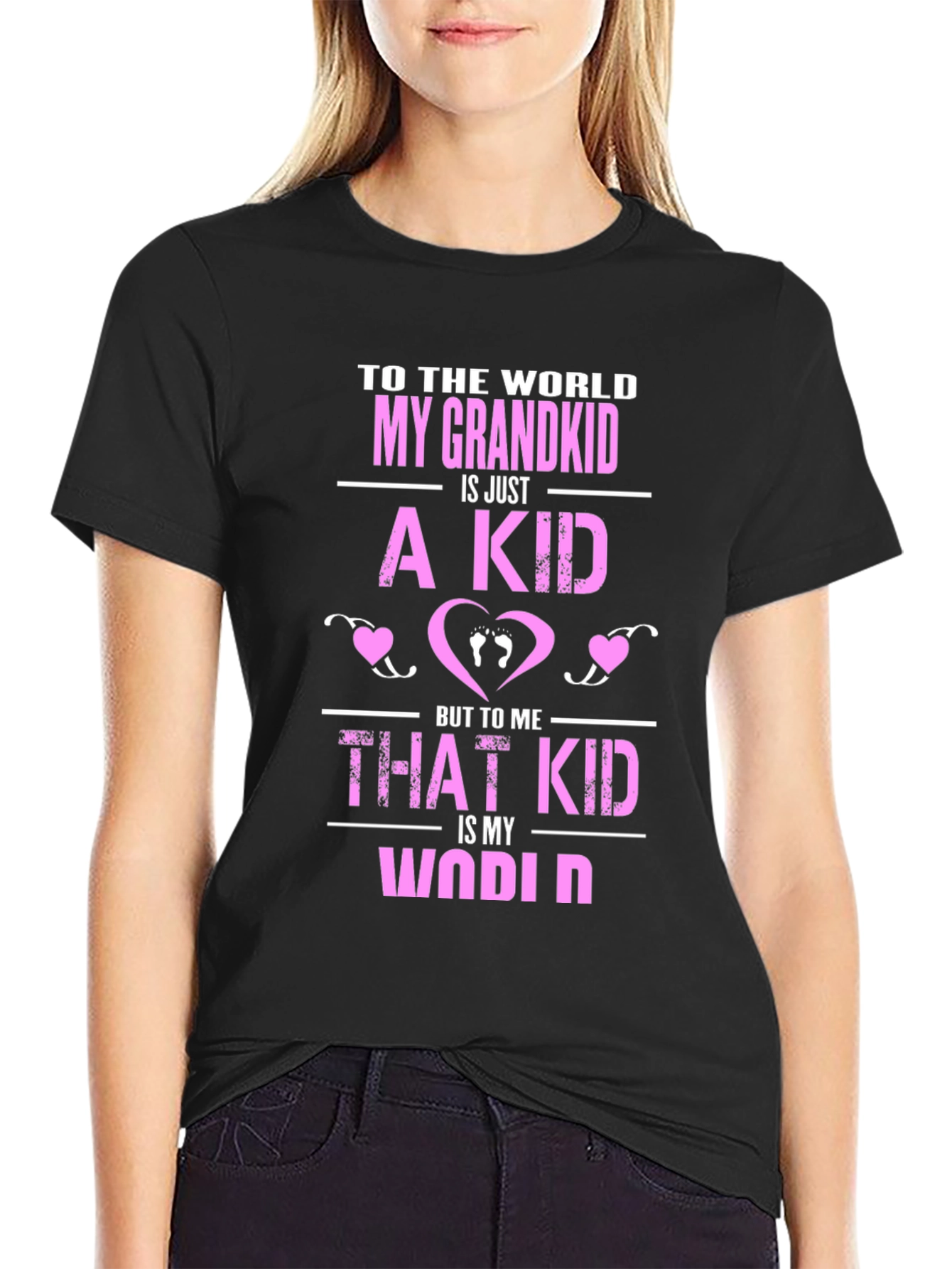 My Grandkid is My World T-Shirt