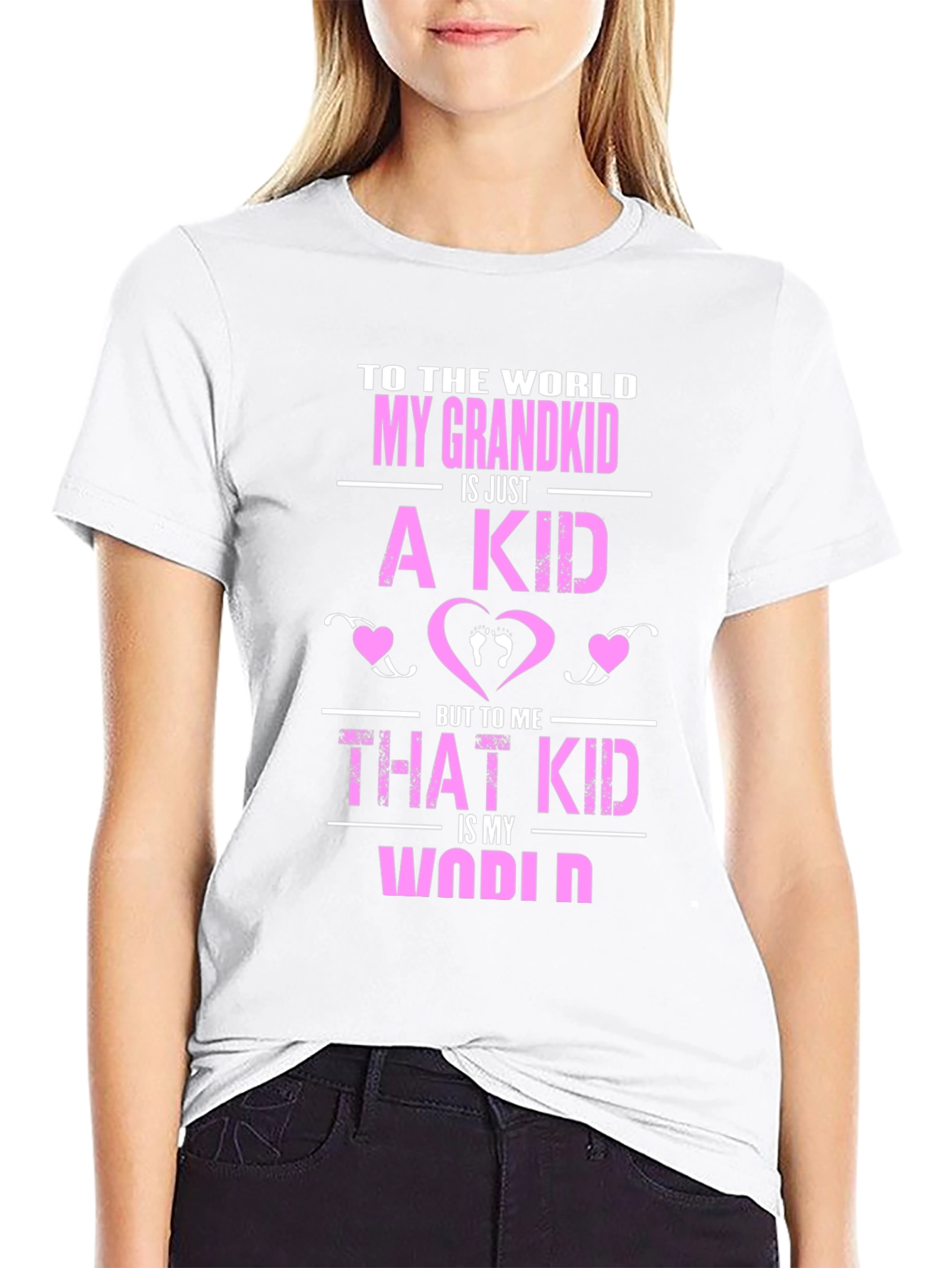 My Grandkid is My World T-Shirt