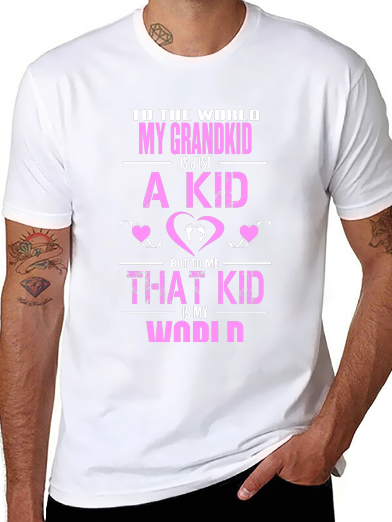 My Grandkid is My World T-Shirt