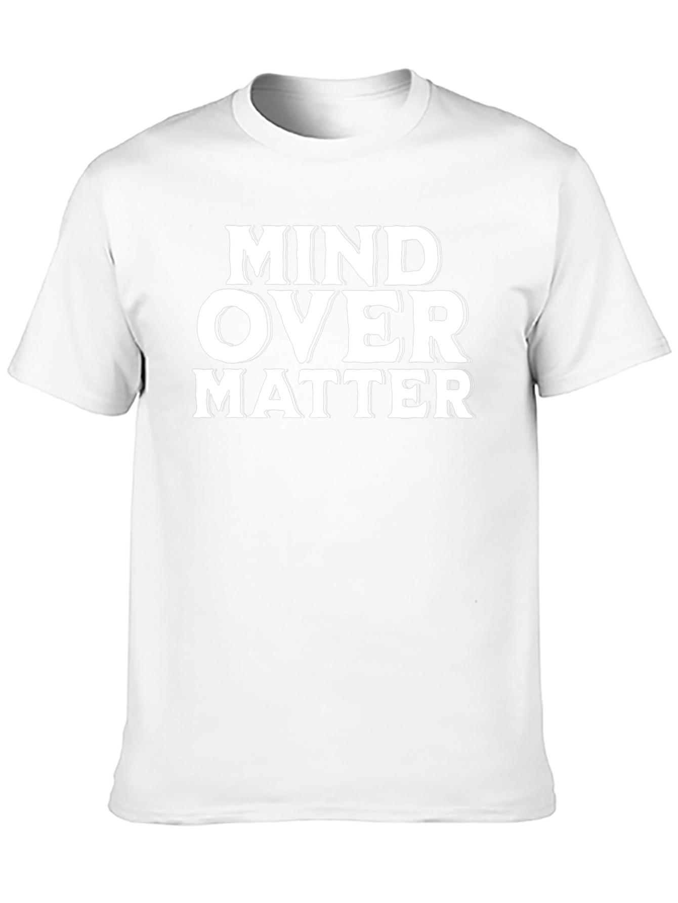 Mind Over Matter Graphic Tee - Motivational Shirt