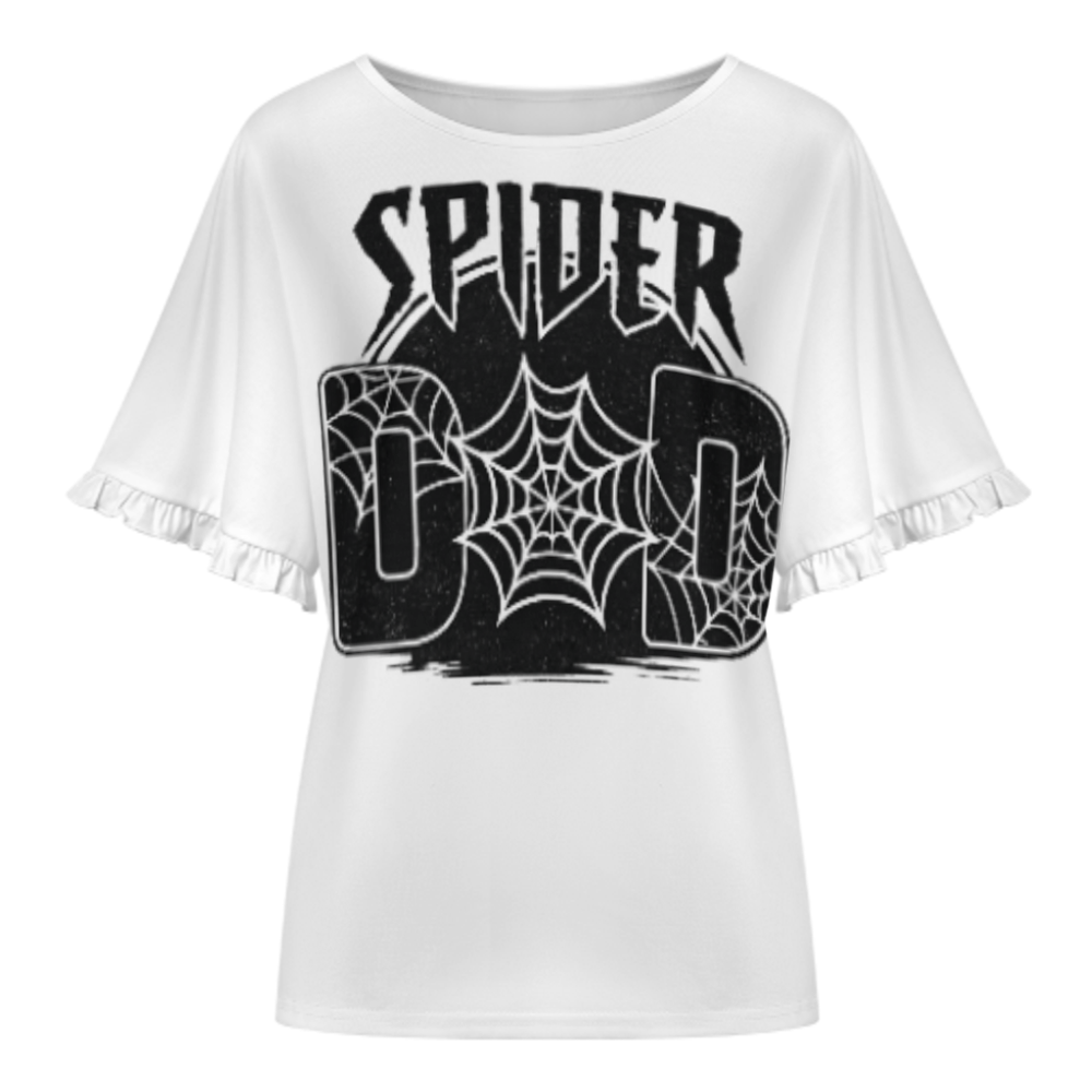 Spider Dad Graphic Tee, Funny Superhero Inspired Father Shirt, Retro Comic Style Dad Top, Casual Oversized Men’s and Women’s T-Shirt(z628)