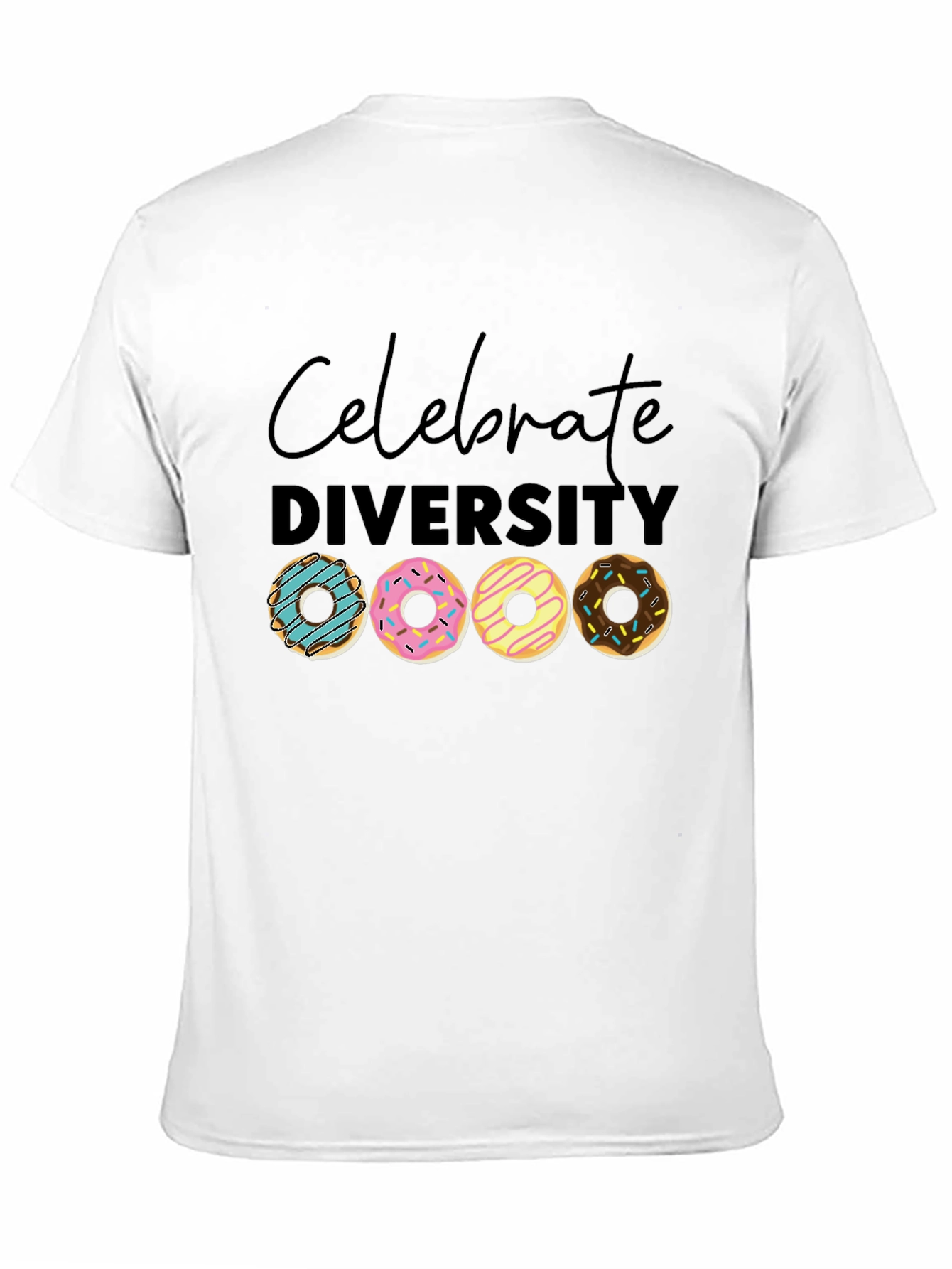 Celebrate Diversity Donut T-Shirt
