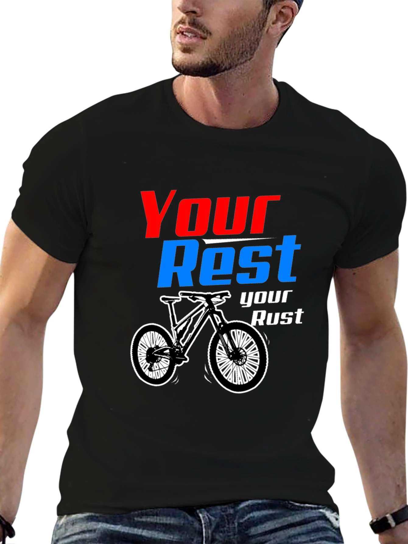 Your Rest Your Rust Mountain Bike Graphic Tee