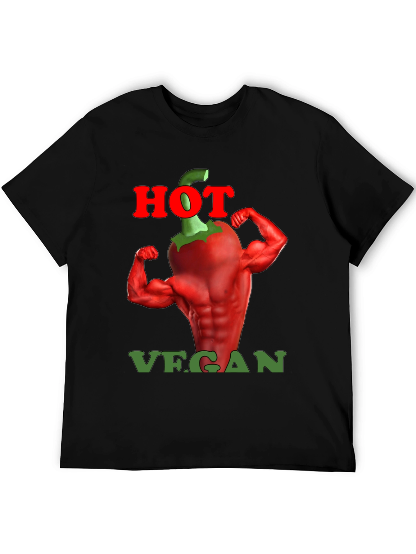 Hot Vegan T-Shirt - Muscle Pepper Tee