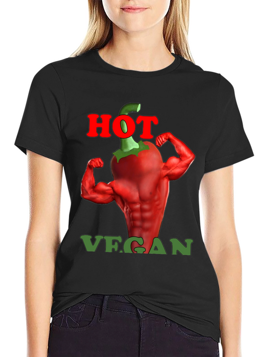 Hot Vegan T-Shirt - Muscle Pepper Tee