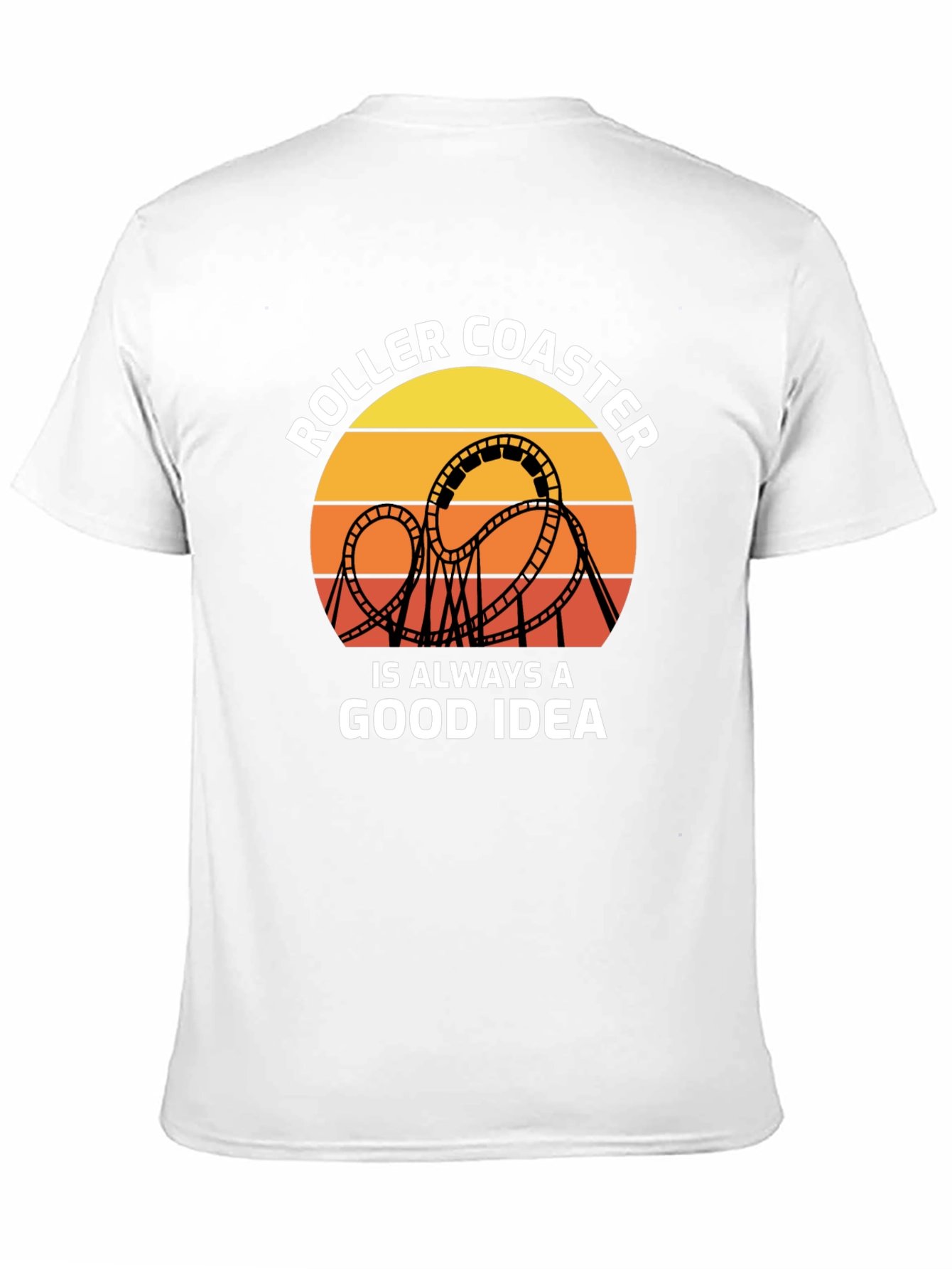 Roller Coaster Good Idea Graphic Tee