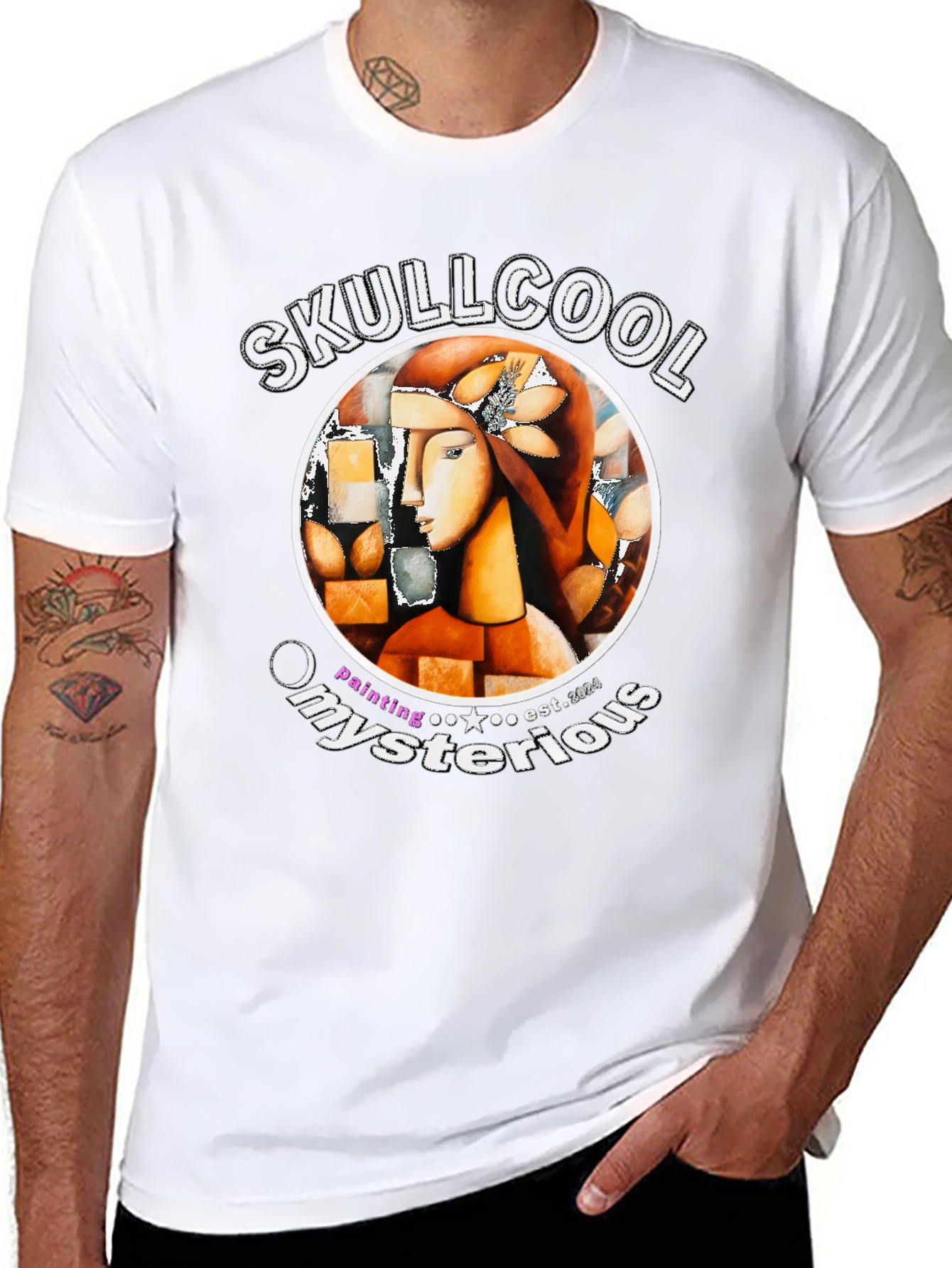 Skullcool Mysterious Painting T-Shirt