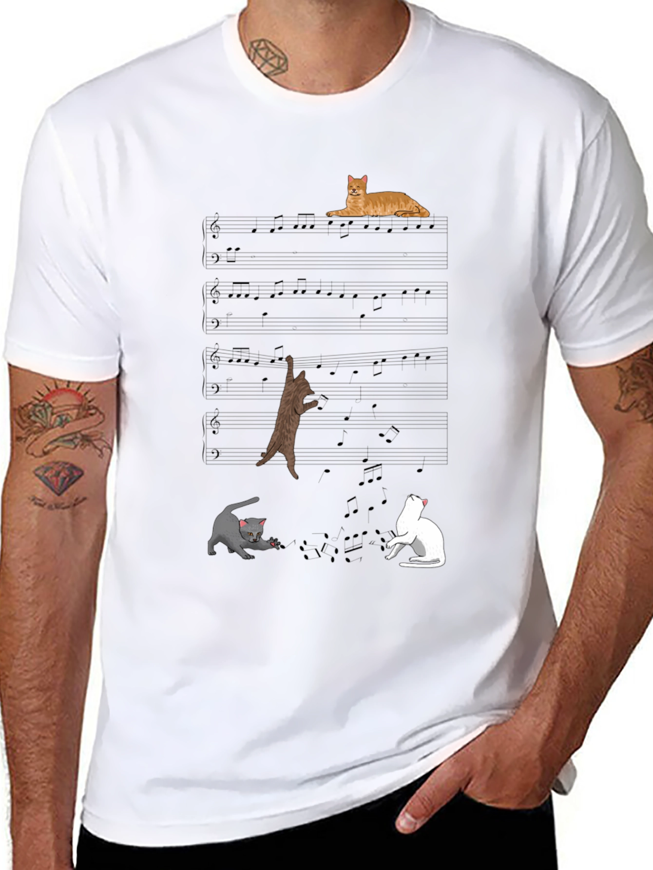 Musical Cats T-Shirt