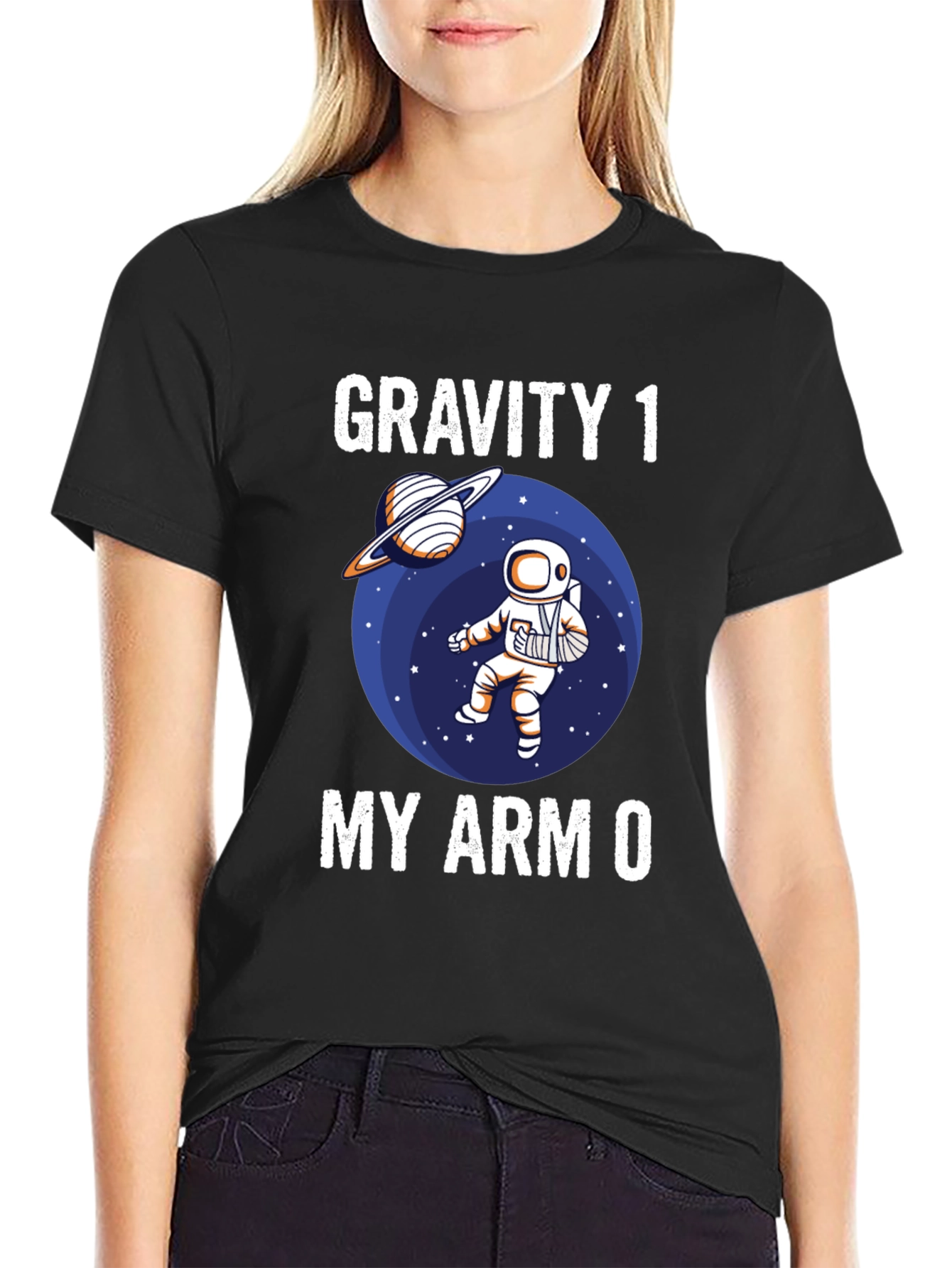 Gravity 1 My Arm 0 Graphic T-Shirt