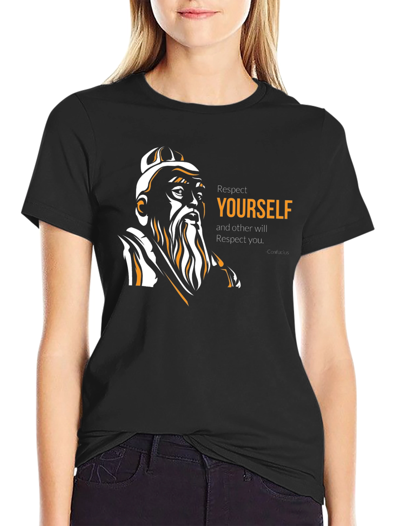 Respect Yourself Quote T-Shirt