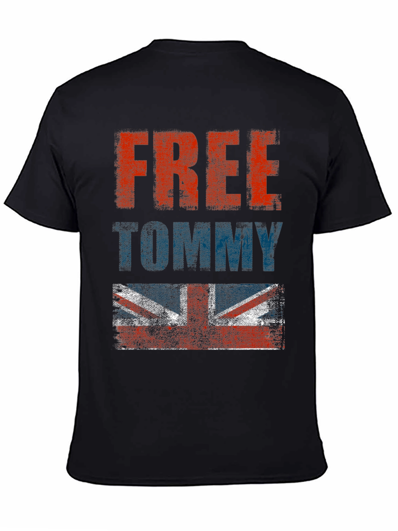 Free Tommy British Flag T-Shirt