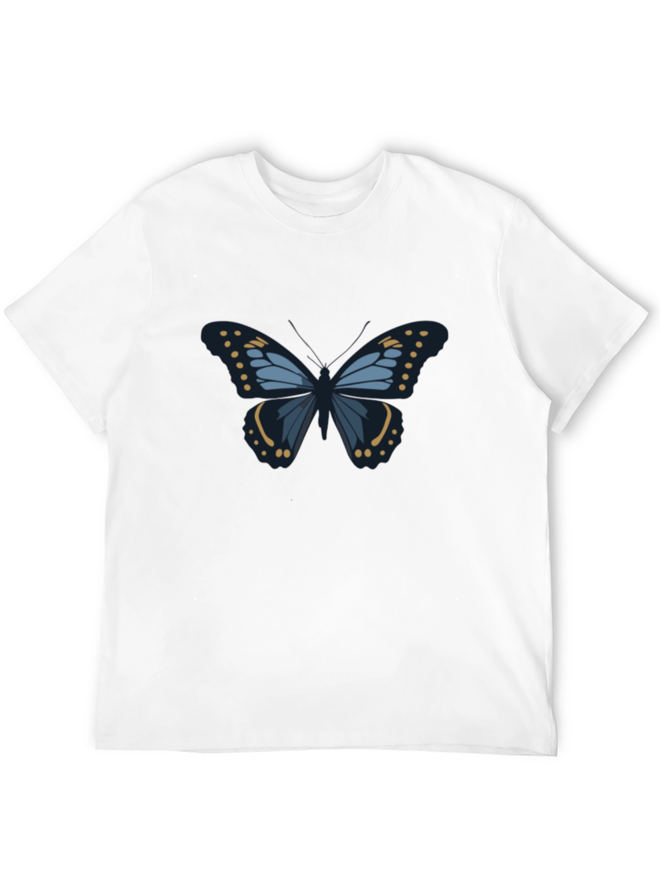 Butterfly Graphic Black T-Shirt
