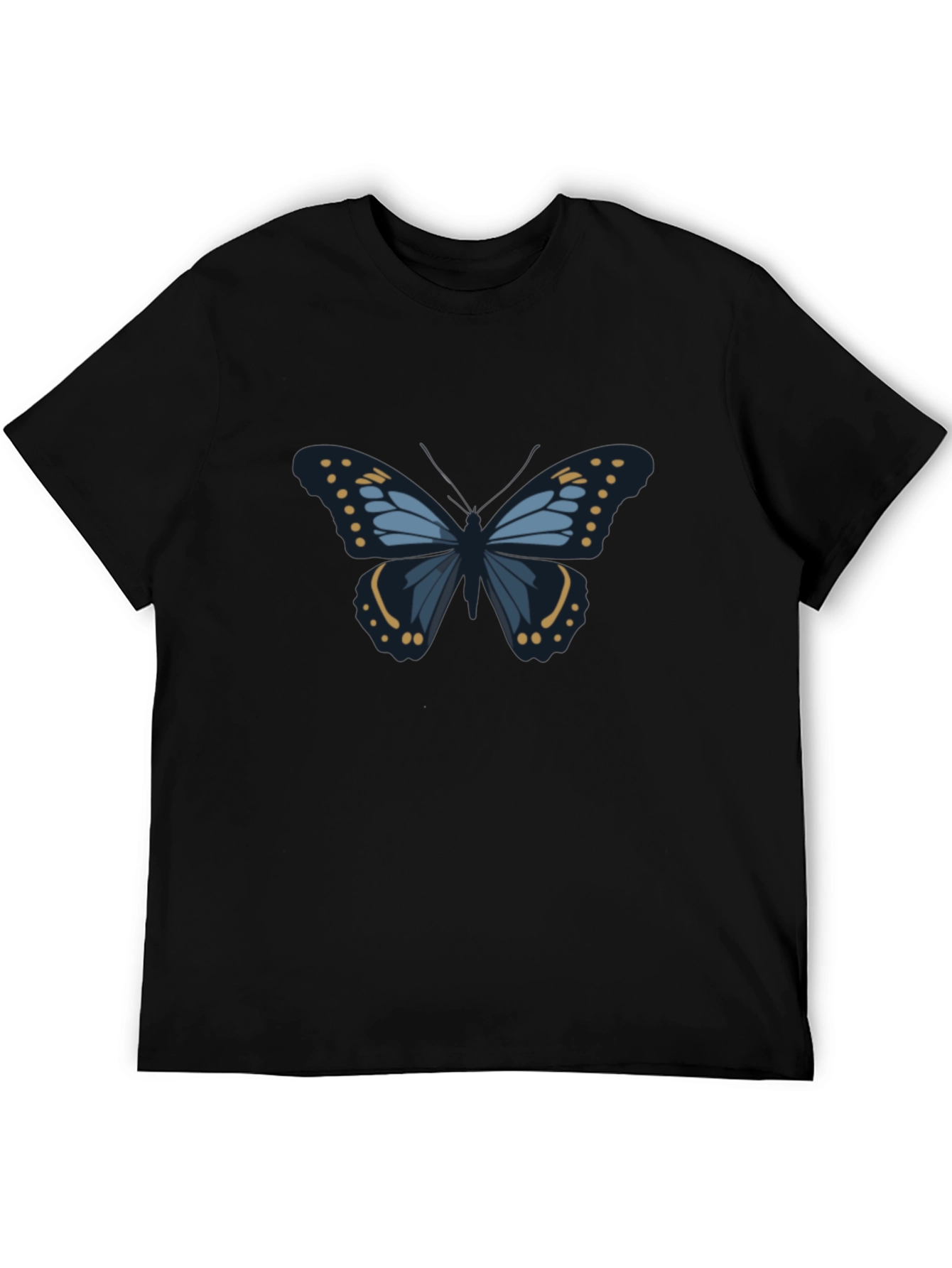 Butterfly Graphic Black T-Shirt
